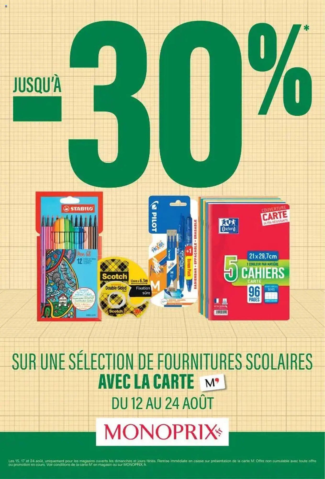 Catalogue Monoprix (2025-08-12 - 2025-08-24)
