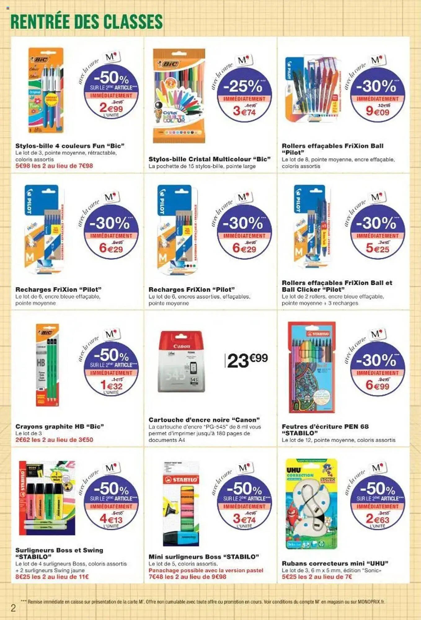 Catalogue Monoprix (2025-08-12 - 2025-08-24)