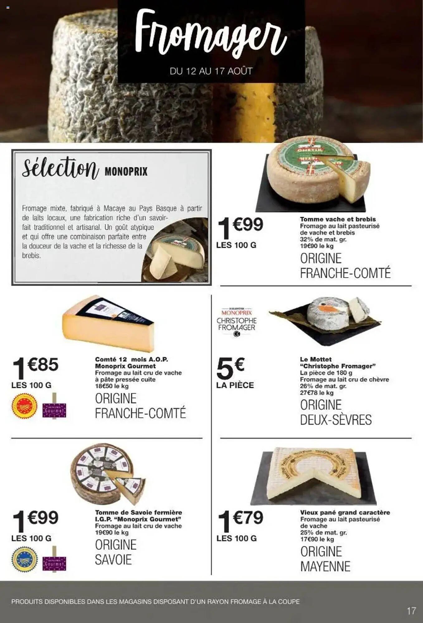 Catalogue Monoprix (2025-08-12 - 2025-08-24)