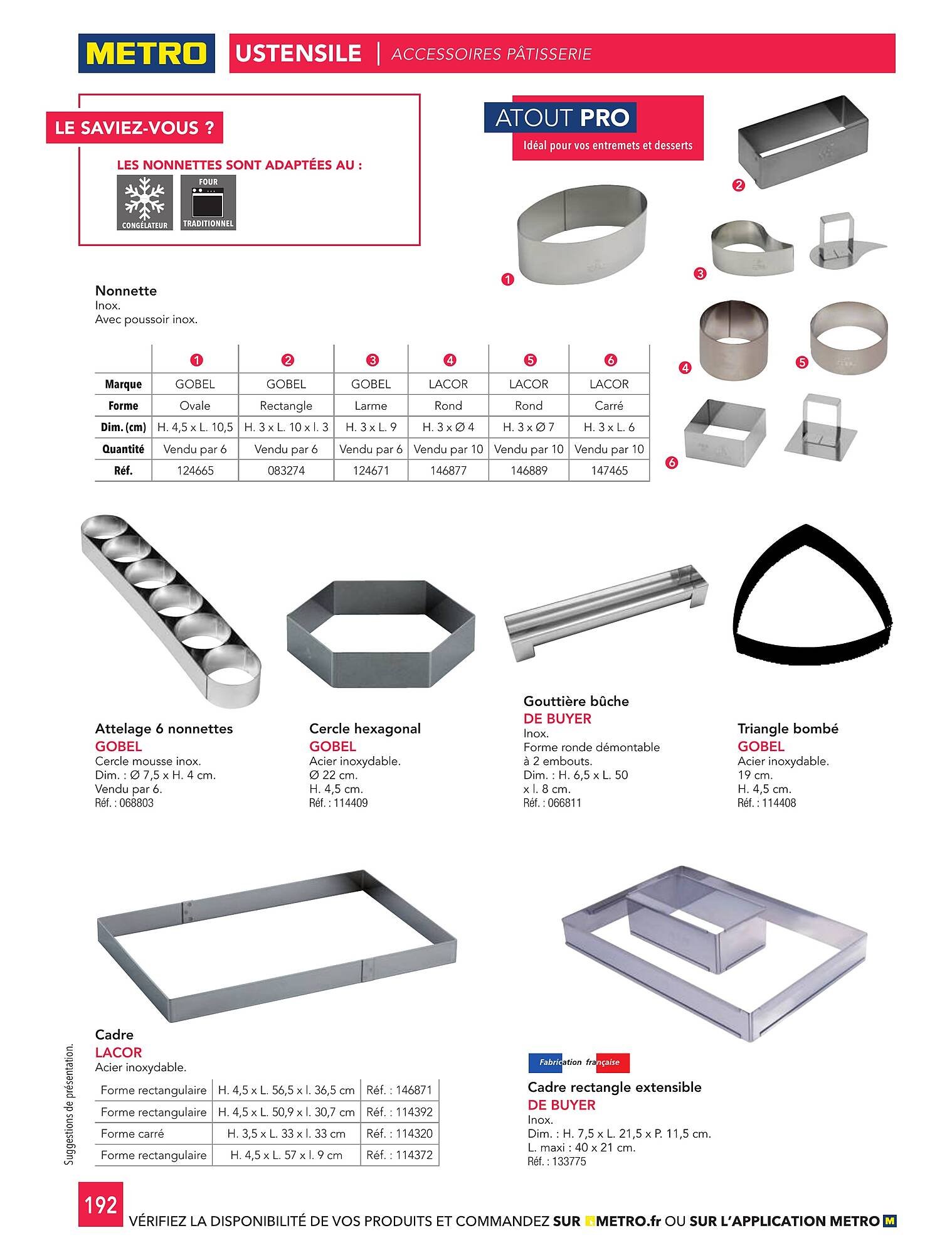 Catalogue METRO (2025-01-01 - 2026-12-31)