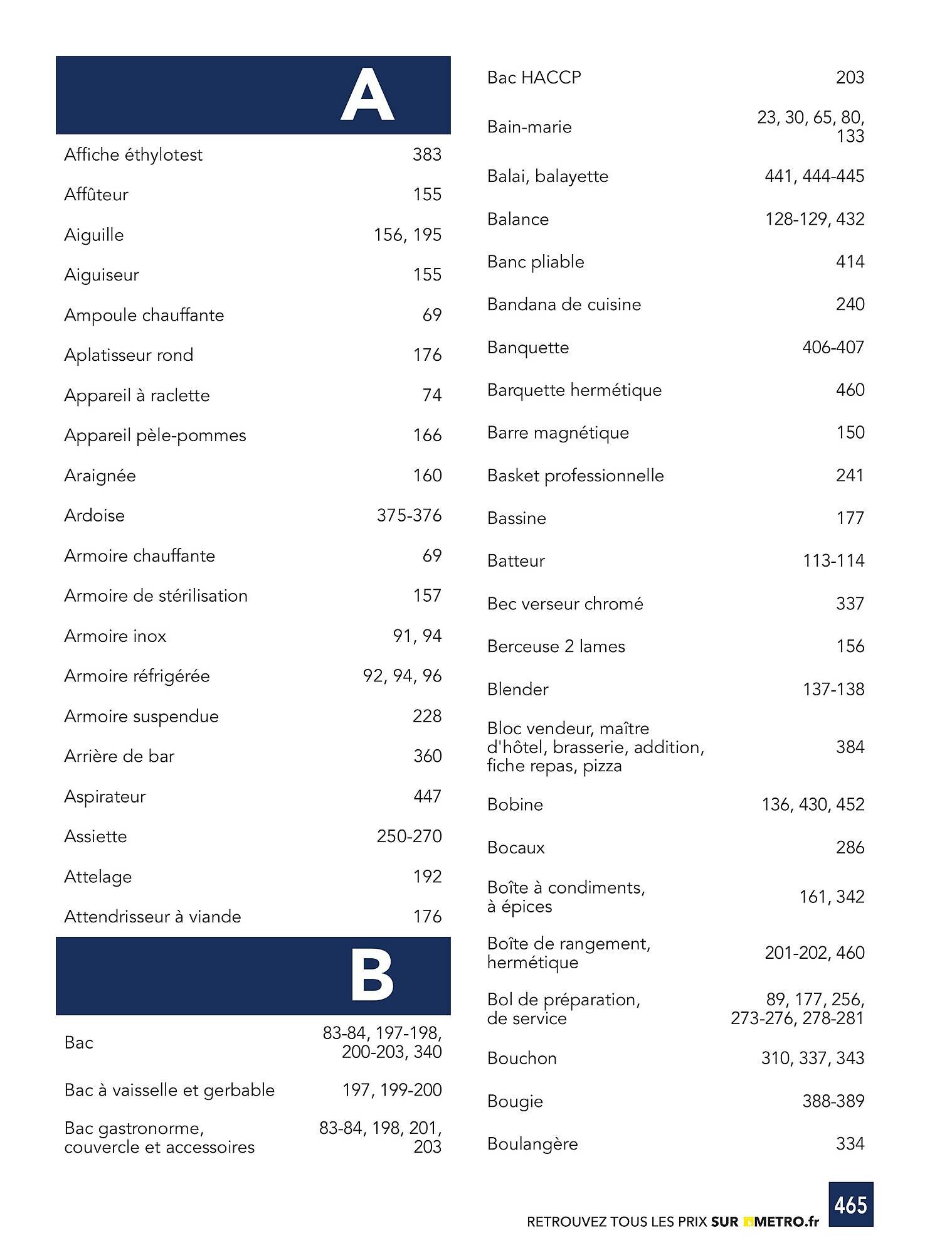 Catalogue METRO (2025-01-01 - 2026-12-31)