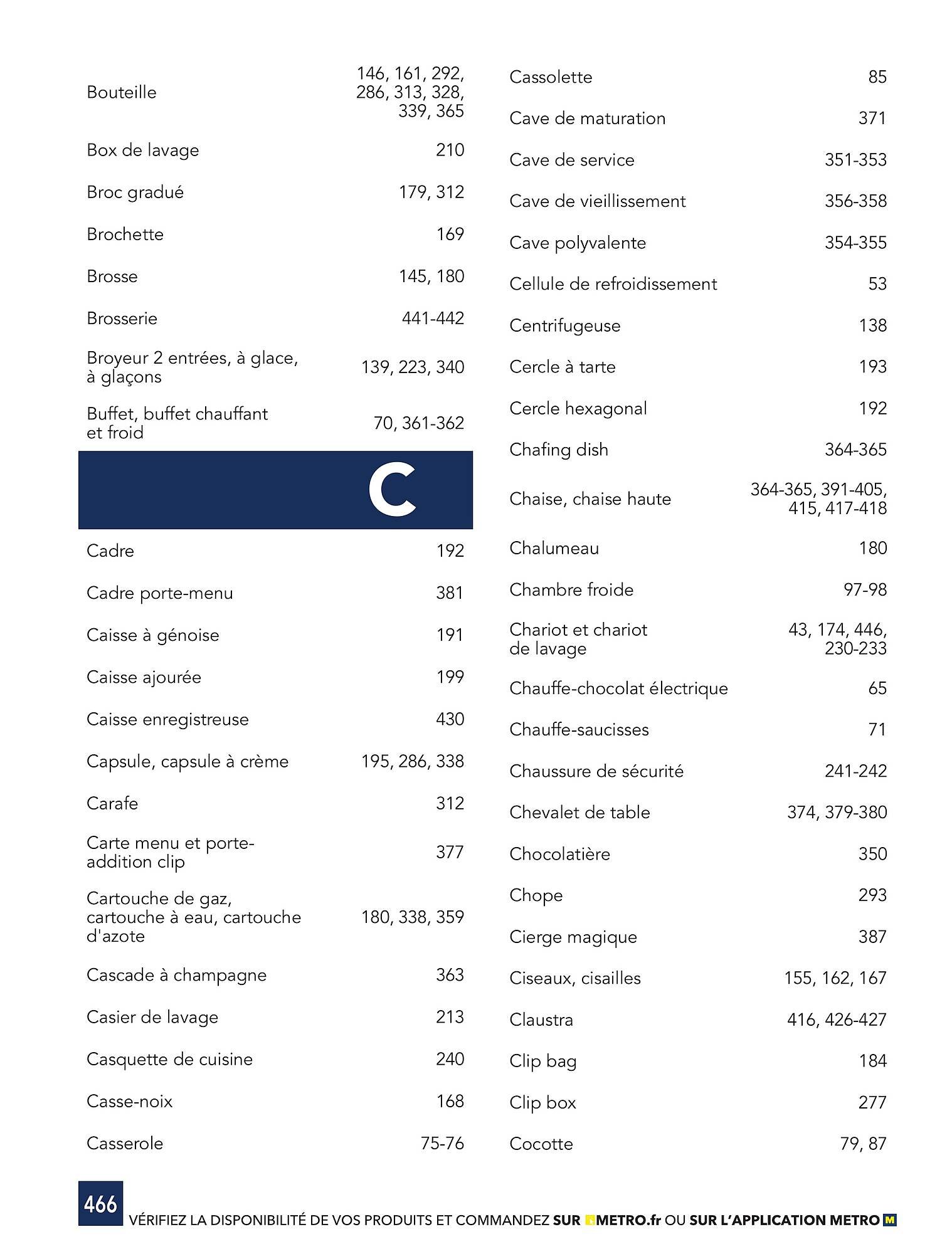 Catalogue METRO (2025-01-01 - 2026-12-31)