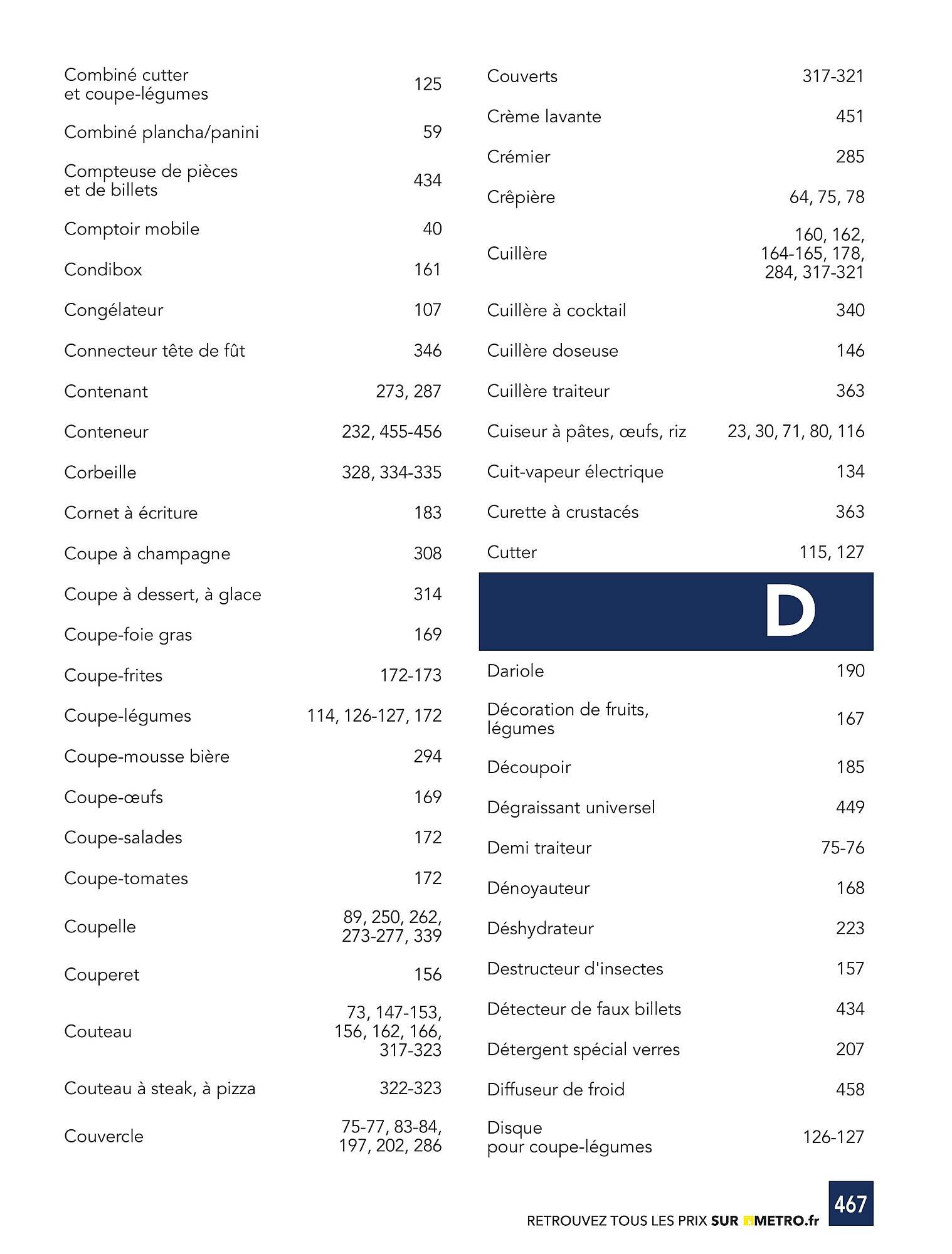 Catalogue METRO (2025-01-01 - 2026-12-31)