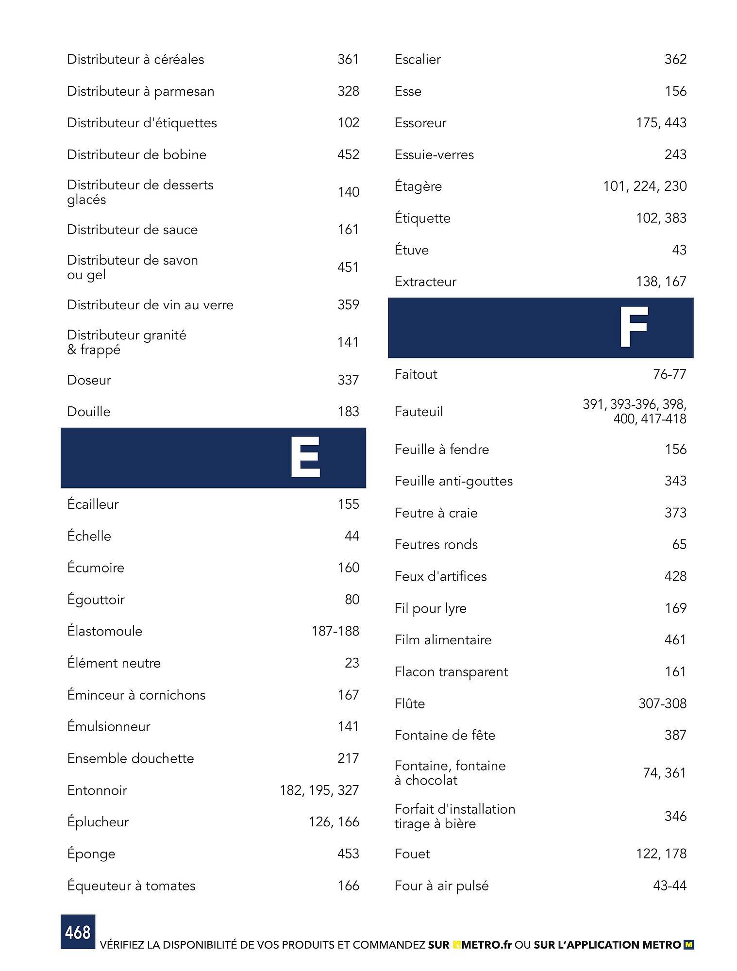 Catalogue METRO (2025-01-01 - 2026-12-31)