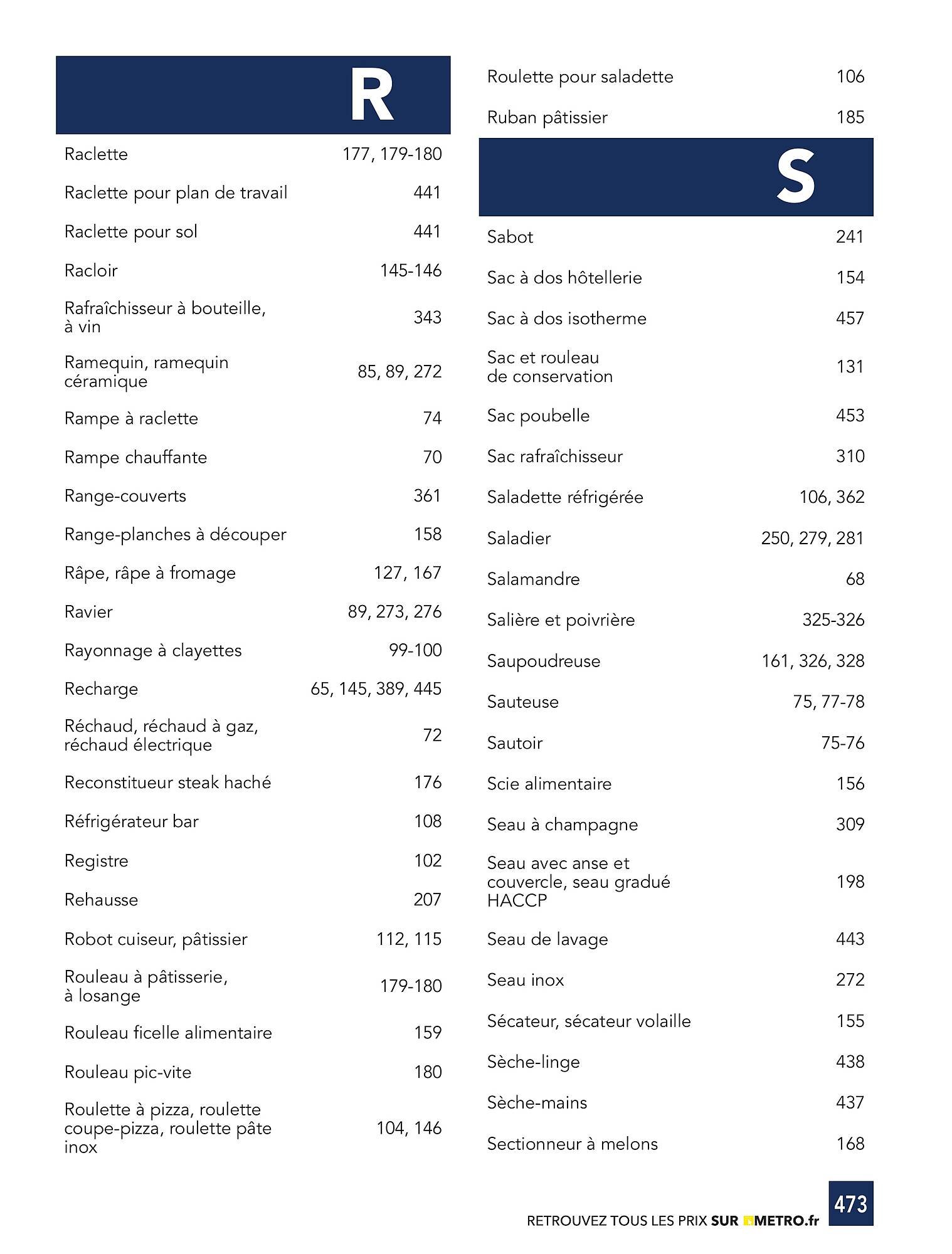 Catalogue METRO (2025-01-01 - 2026-12-31)