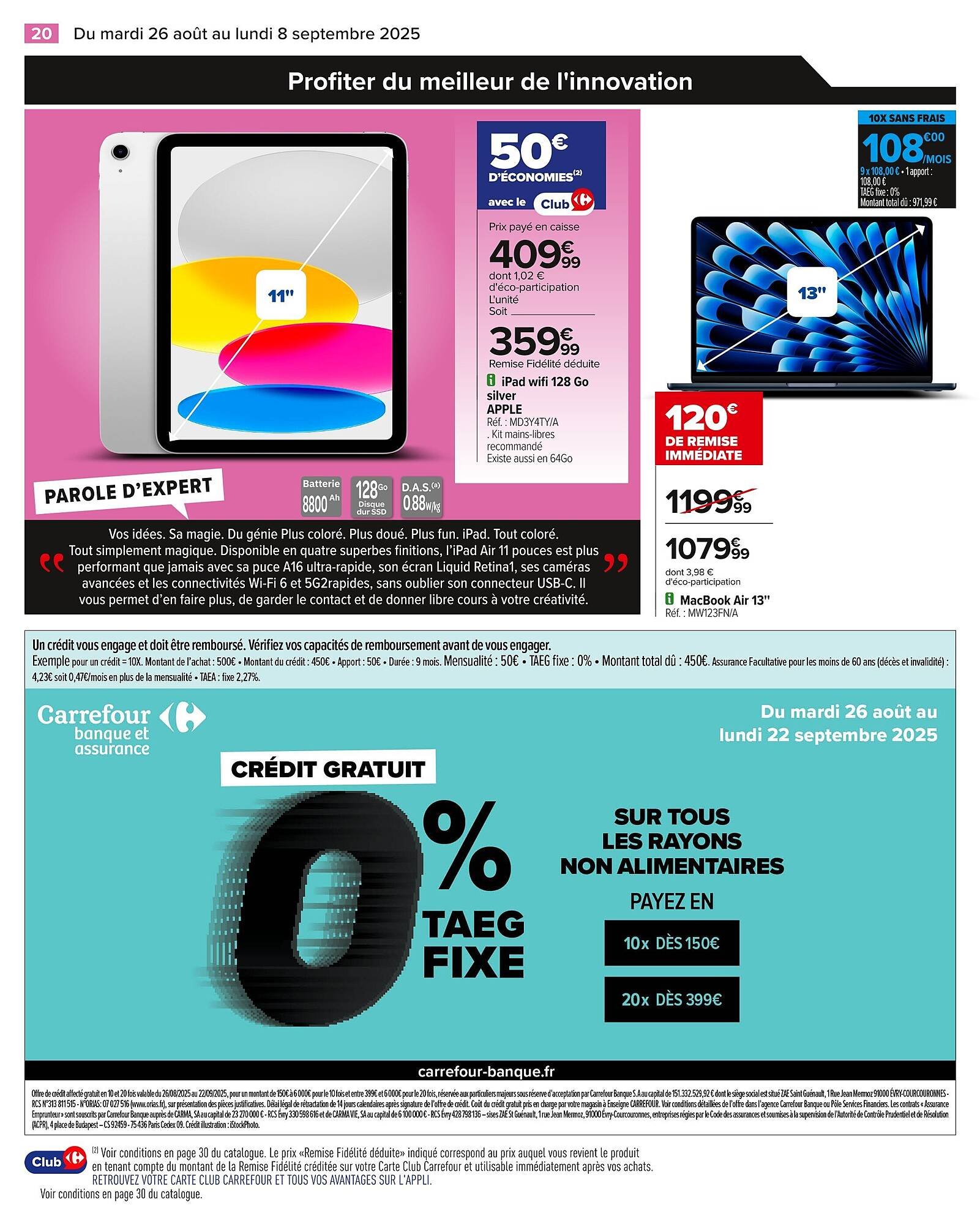 Catalogue Carrefour (2025-08-26 - 2025-09-08)