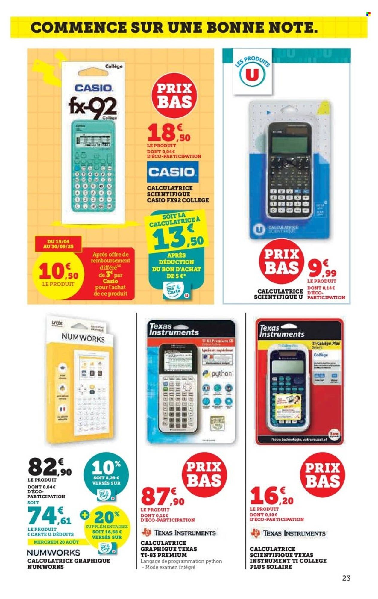 Catalogue Hyper U (2025-08-12 - 2025-09-07)