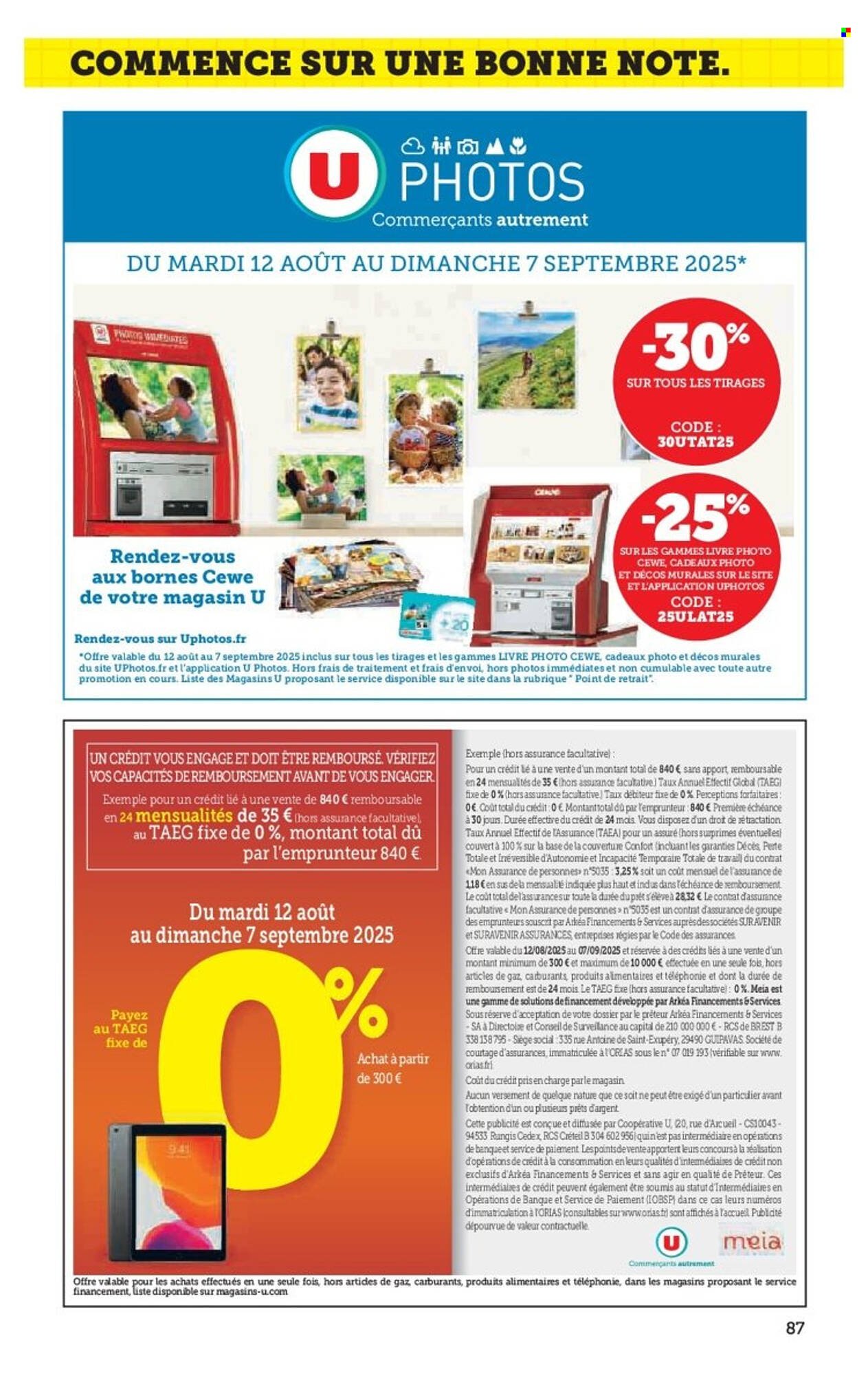 Catalogue Hyper U (2025-08-12 - 2025-09-07)