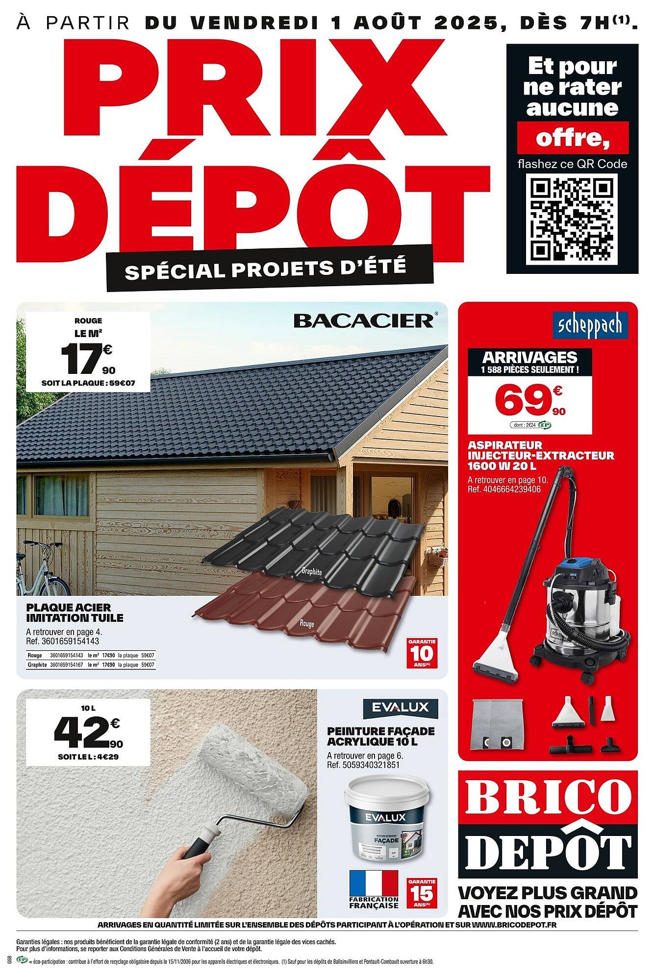 Catalogue Brico Dépôt (2025-08-01 - 2025-08-14)