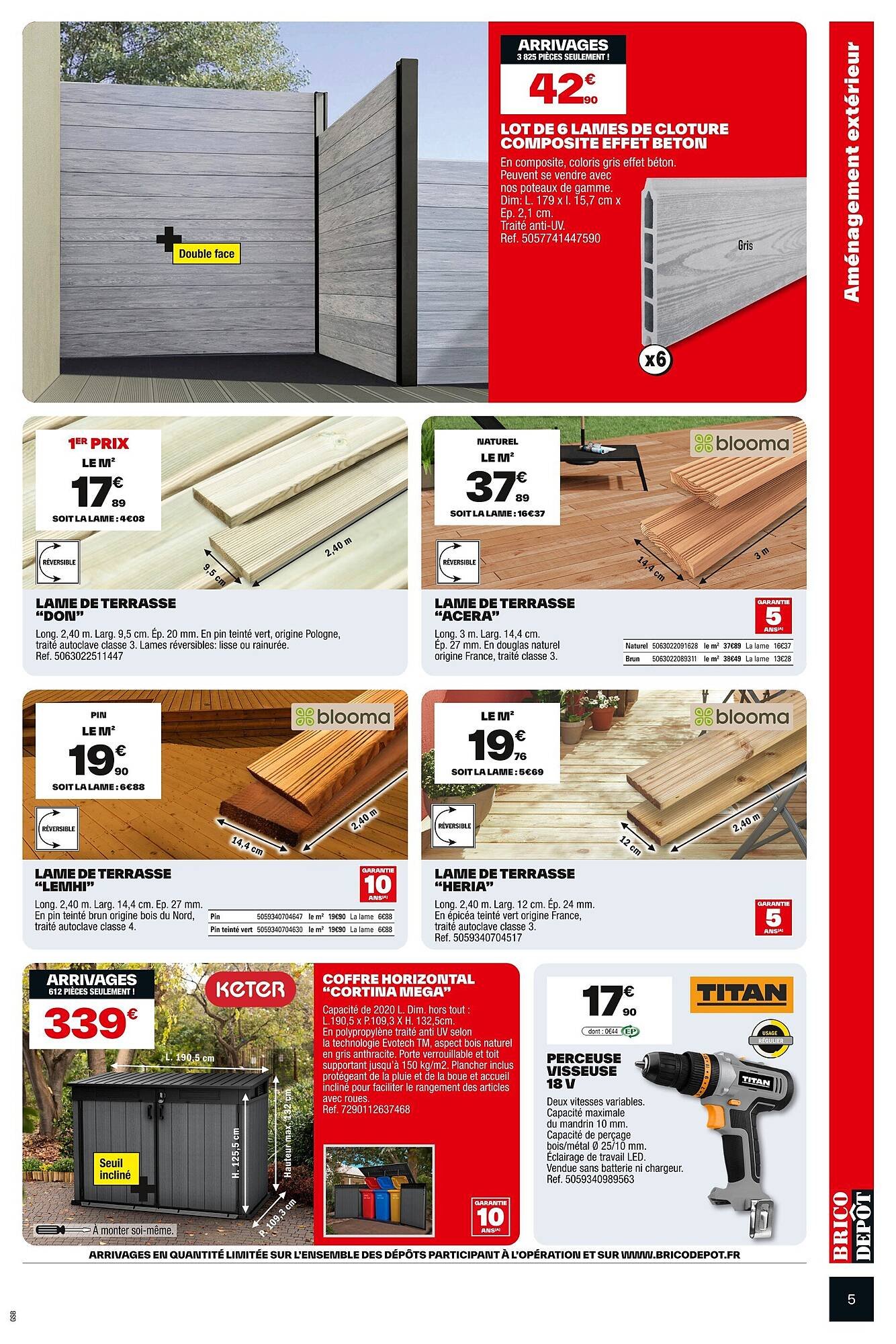 Catalogue Brico Dépôt (2025-08-01 - 2025-08-14)