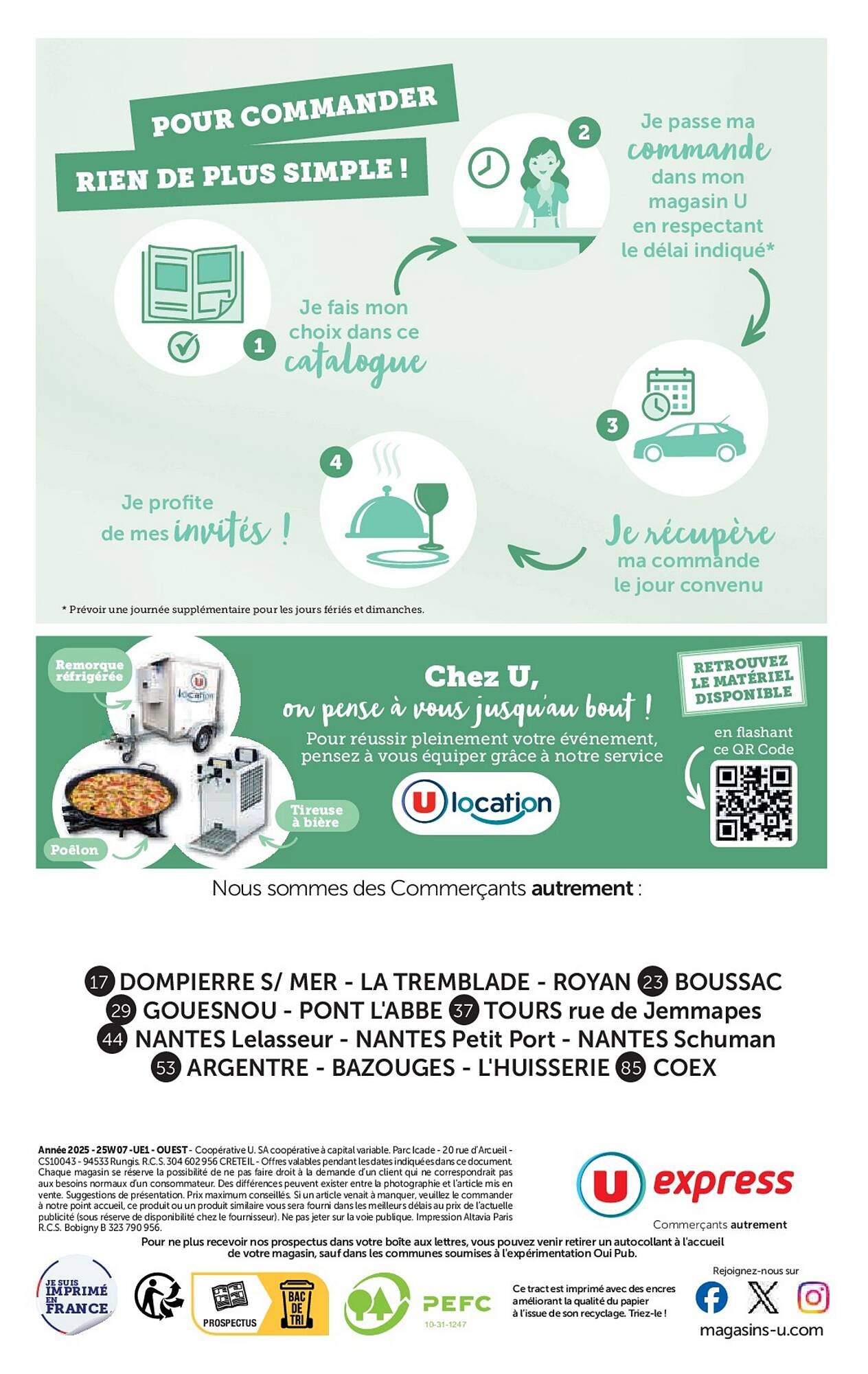 Catalogue U Express (2025-04-08 - 2025-10-05)