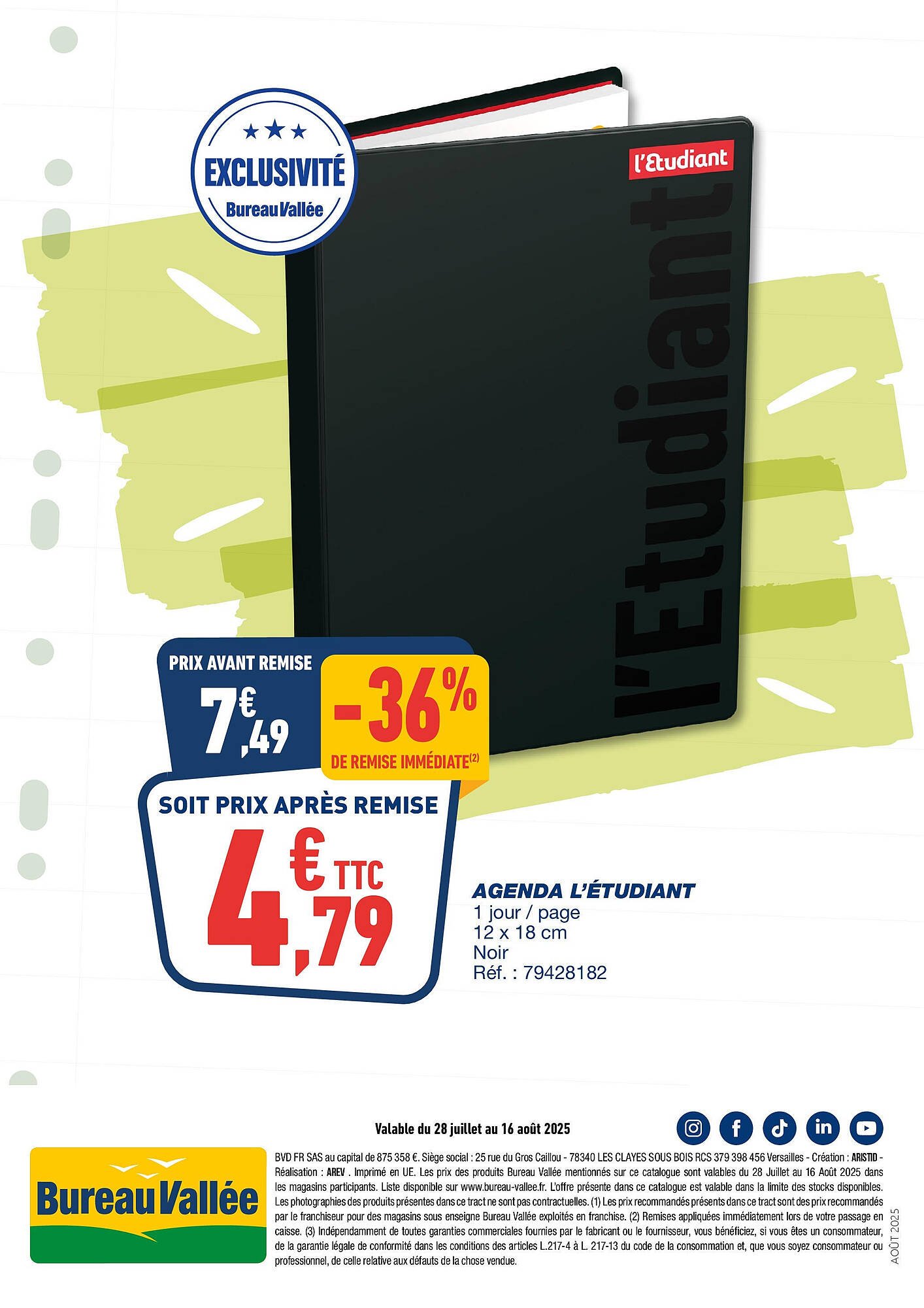 Catalogue Bureau Vallée (2025-07-27 - 2025-08-16)