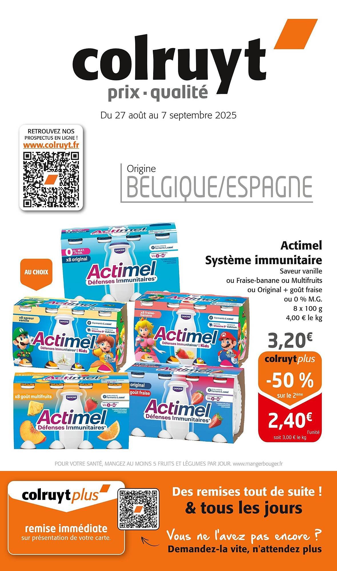 Catalogue Colruyt (2025-08-27 - 2025-09-07)