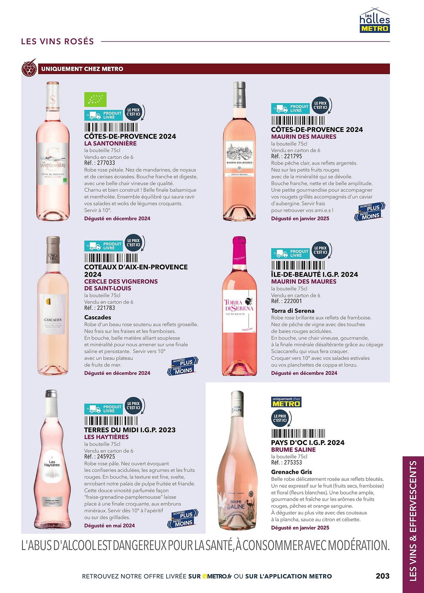 Catalogue METRO (2025-03-02 - 2025-12-31)