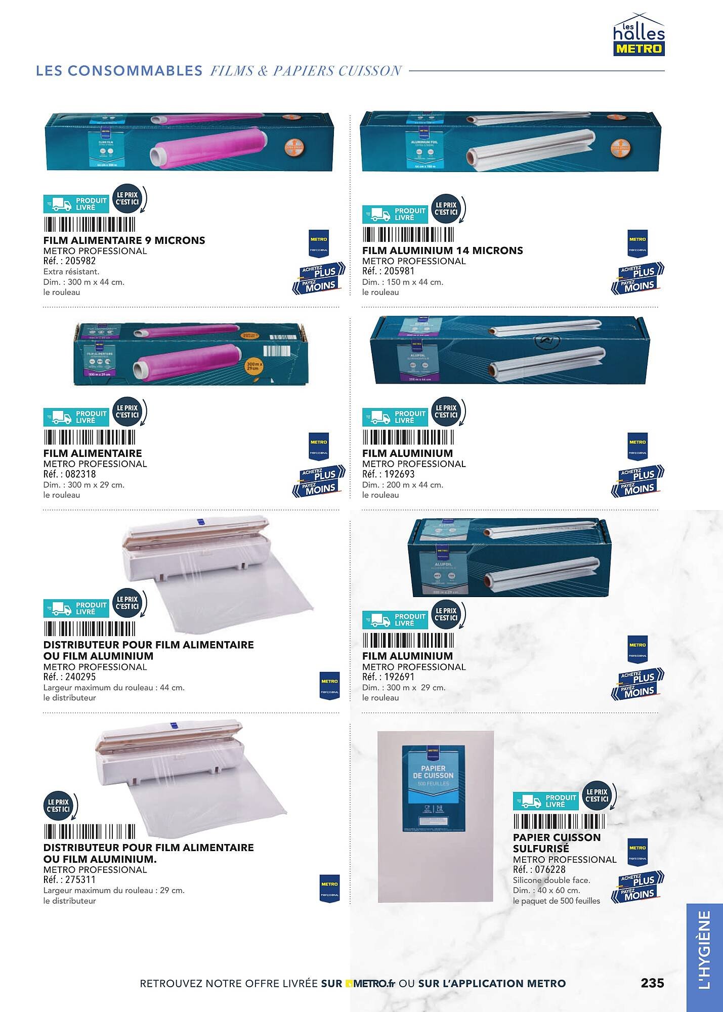 Catalogue METRO (2025-03-02 - 2025-12-31)