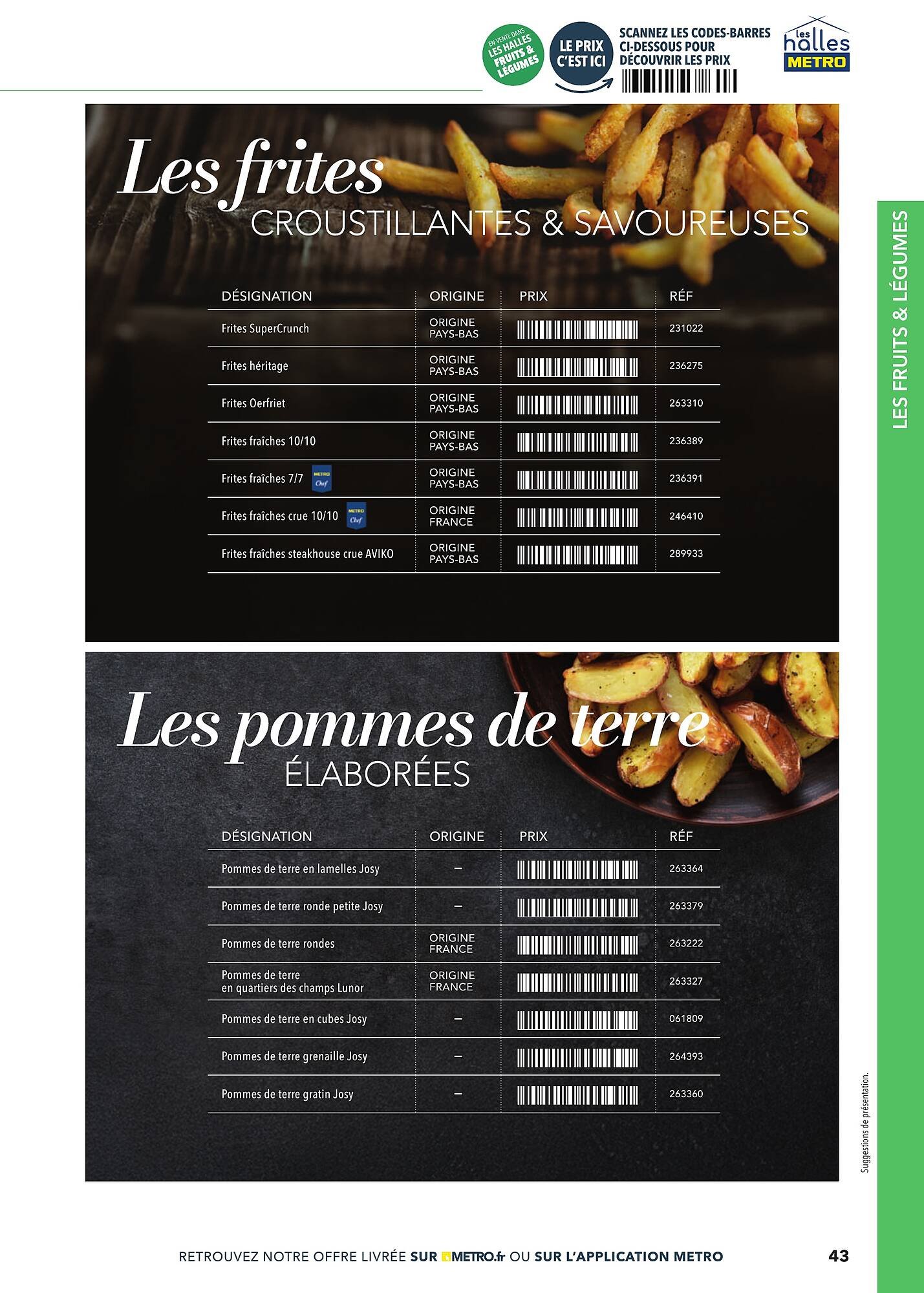 Catalogue METRO (2025-03-02 - 2025-12-31)