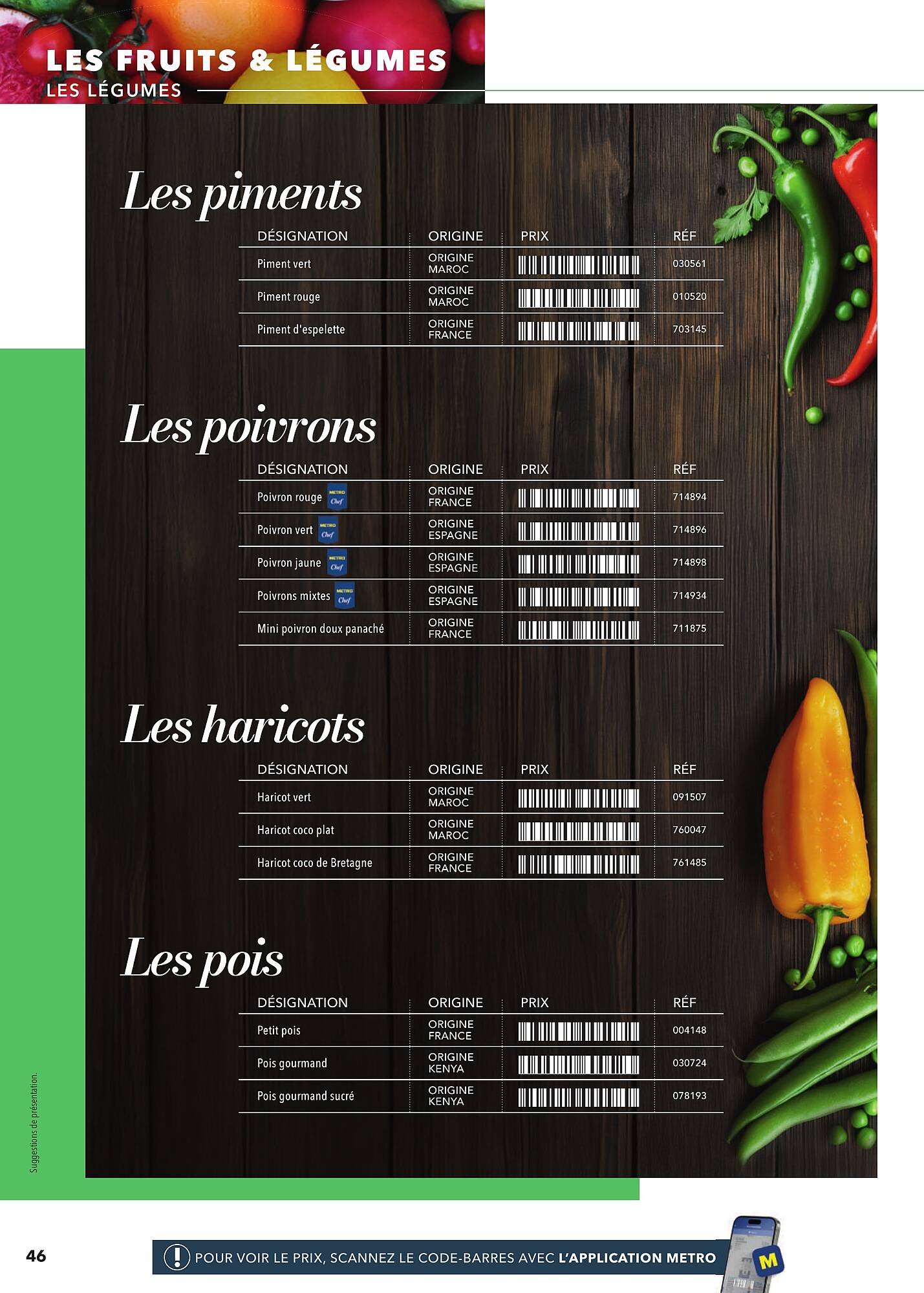 Catalogue METRO (2025-03-02 - 2025-12-31)
