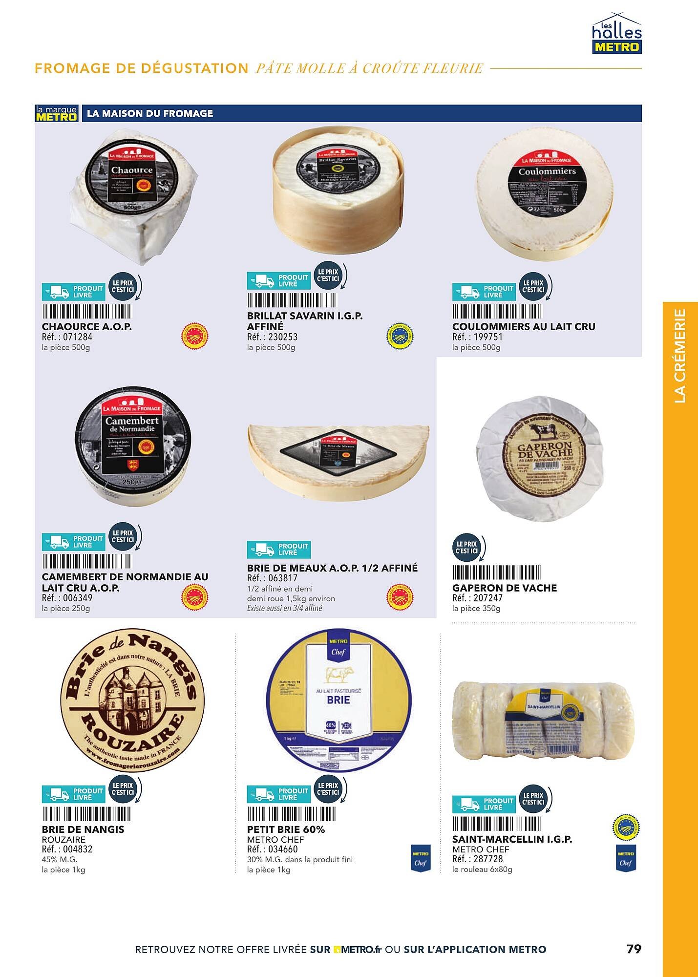 Catalogue METRO (2025-03-02 - 2025-12-31)