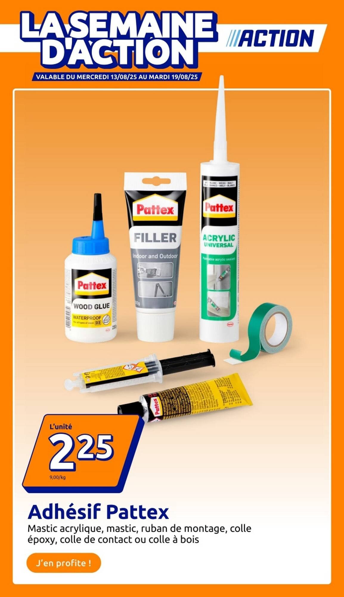 Catalogue Action (2025-08-13 - 2025-08-19)