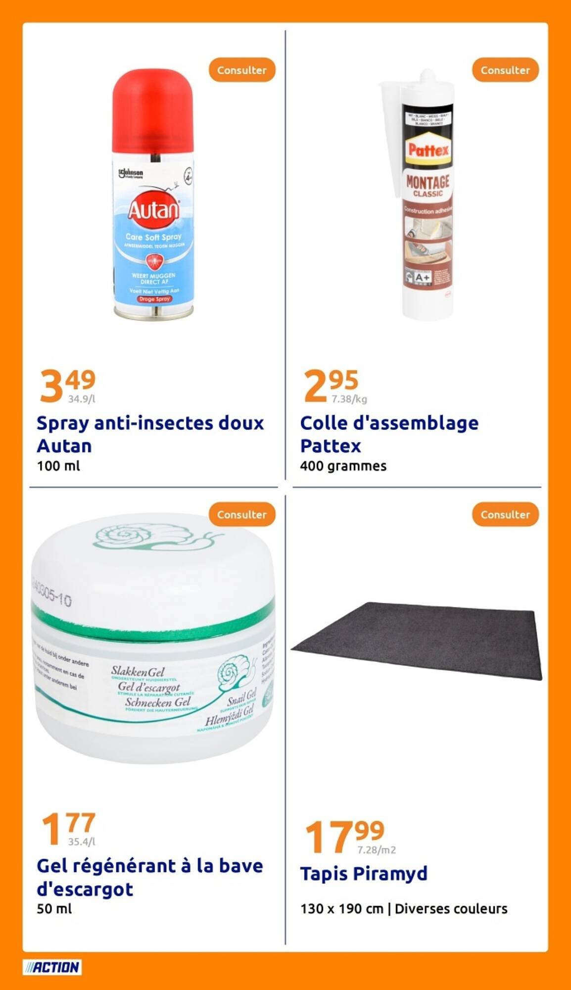 Catalogue Action (2025-08-13 - 2025-08-19)
