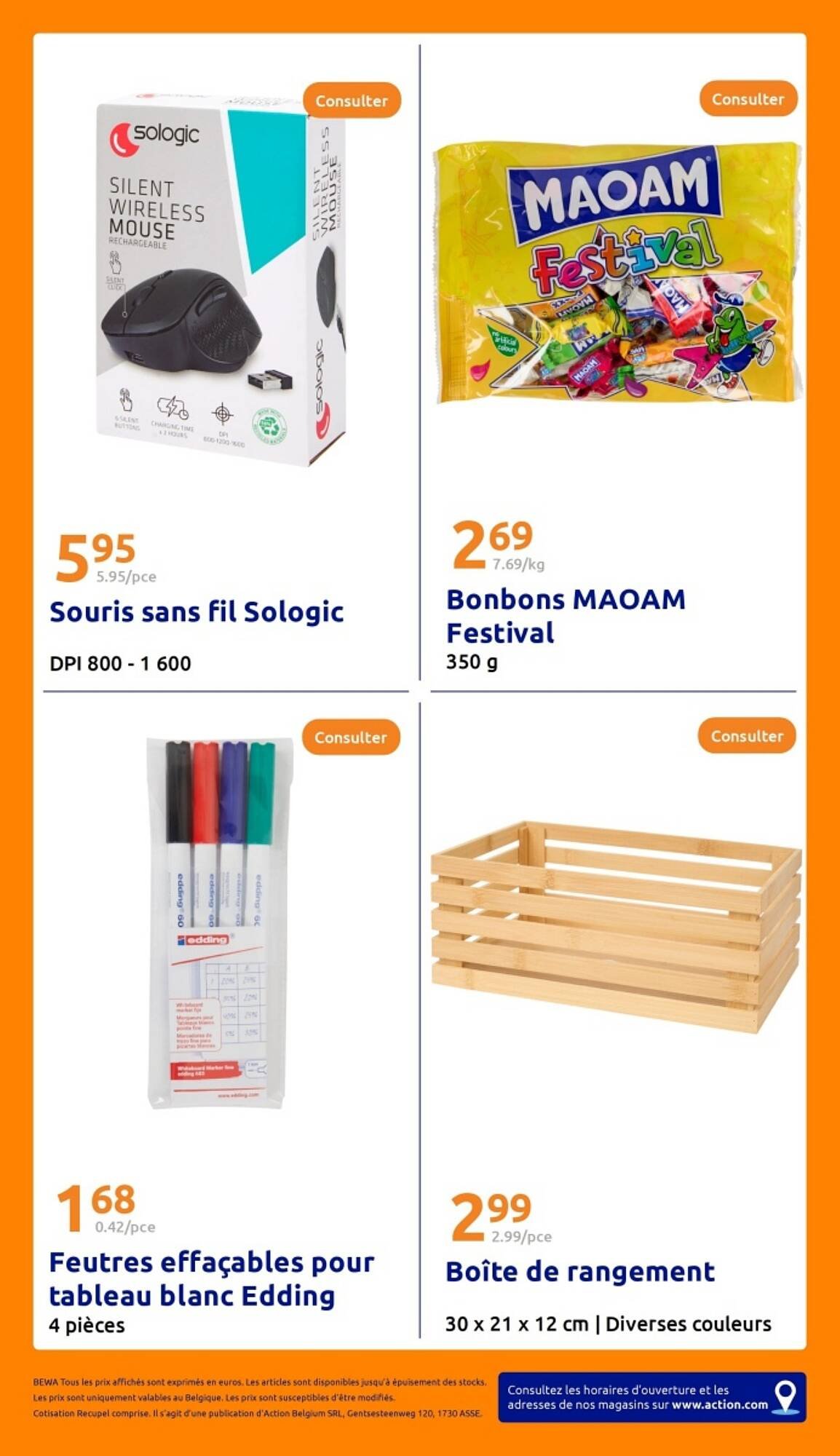 Catalogue Action (2025-08-13 - 2025-08-19)