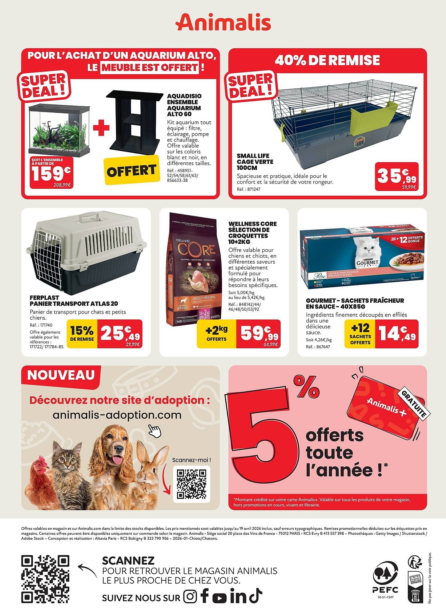 Catalogue Animalis (2026-03-30 - 2026-04-19)