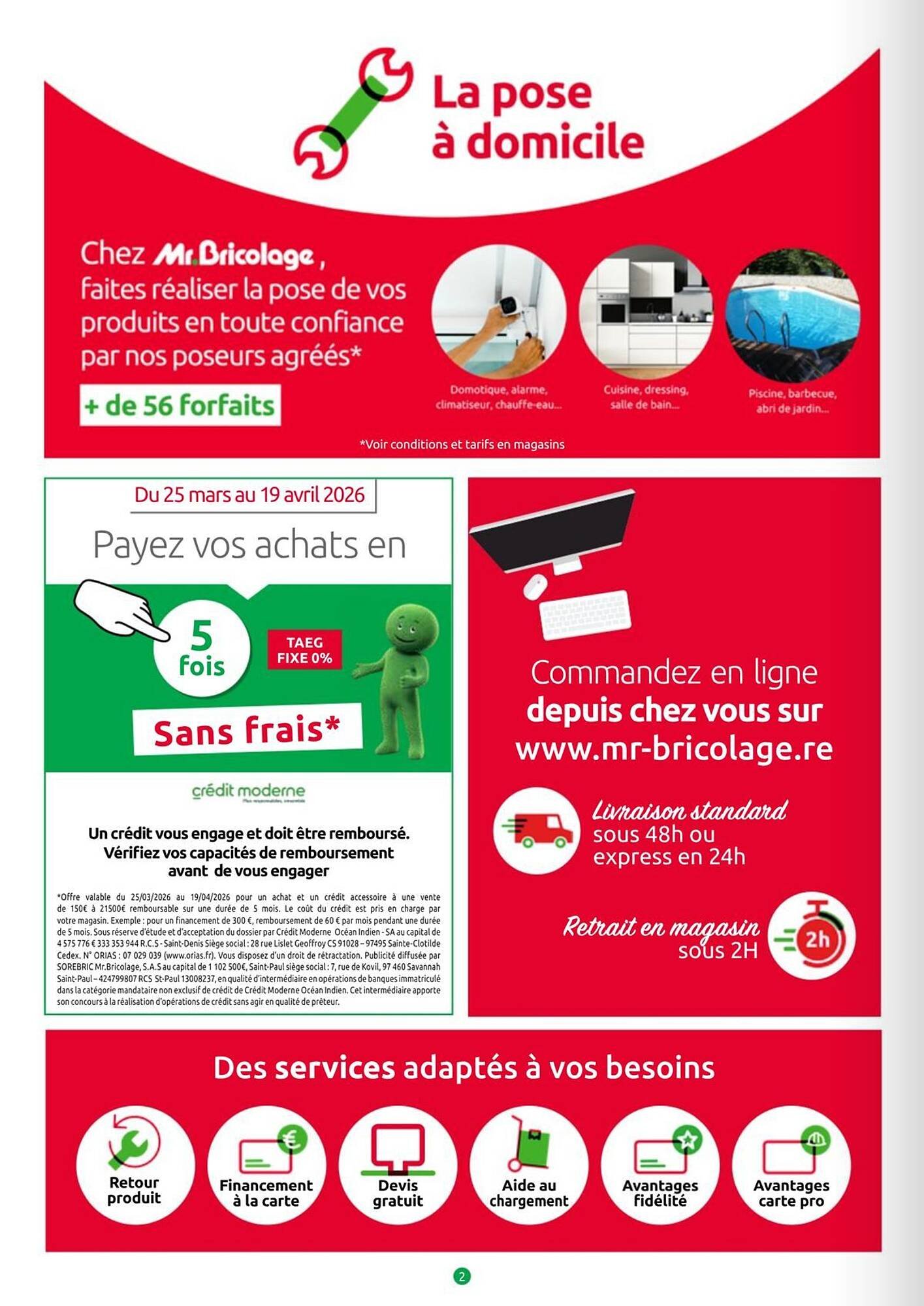 Catalogue Mr Bricolage