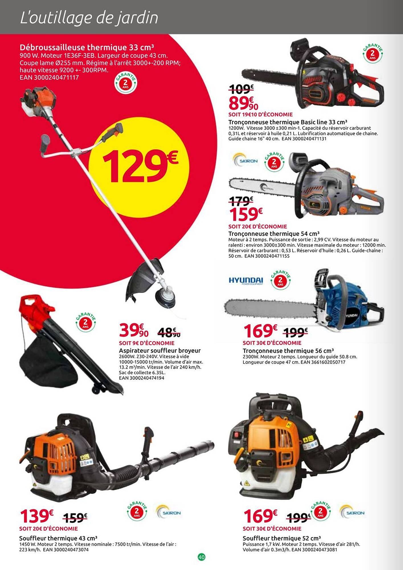 Catalogue Mr Bricolage