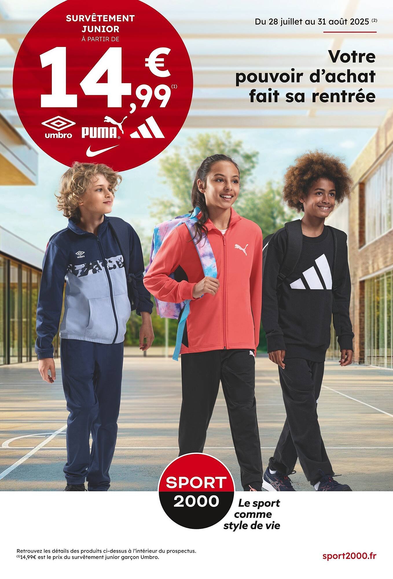 Catalogue Sport 2000 (2025-07-28 - 2025-08-31)