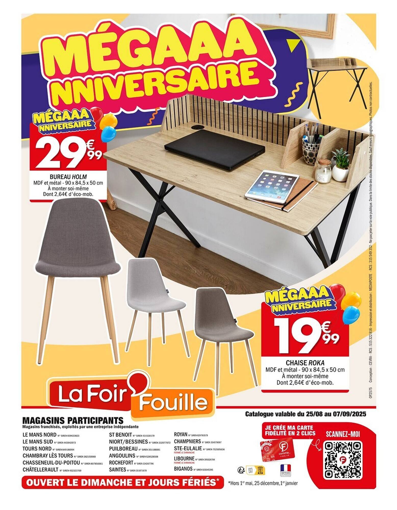 Catalogue La Foir'Fouille (2025-08-25 - 2025-09-07)