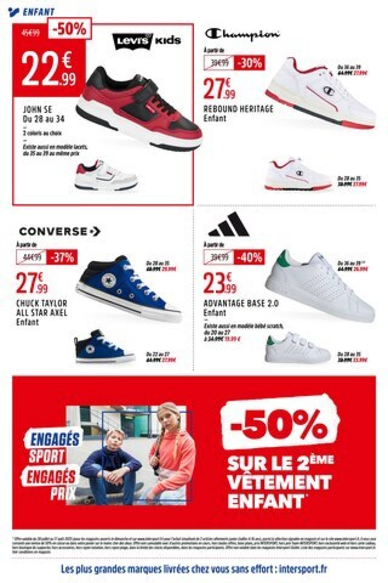 Catalogue Intersport (2025-07-28 - 2025-08-17)