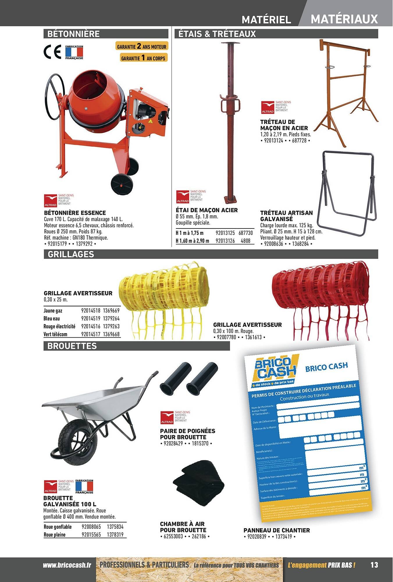 Catalogue Brico Cash