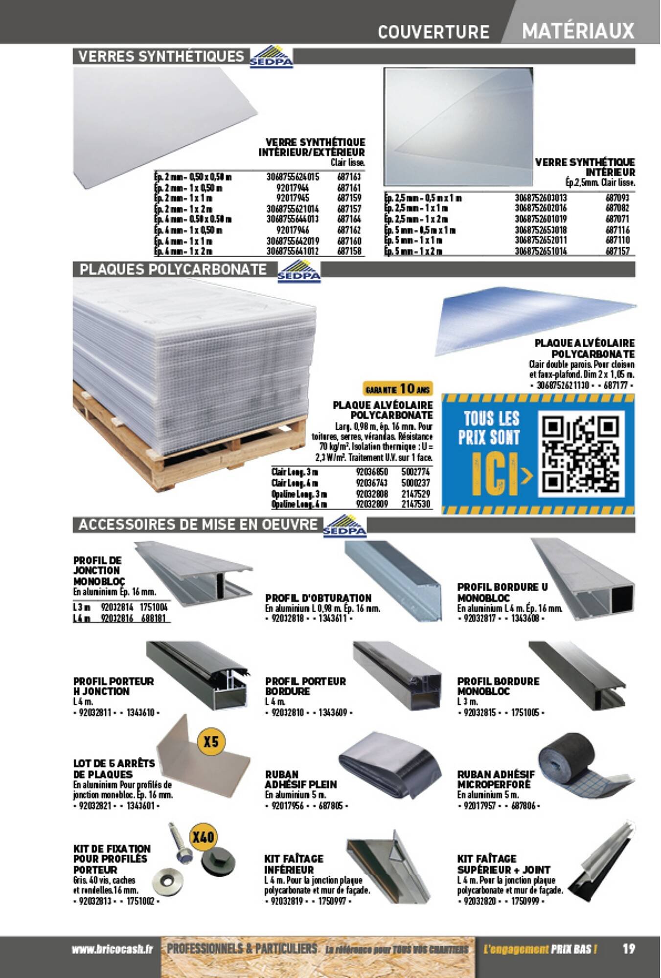 Catalogue Brico Cash