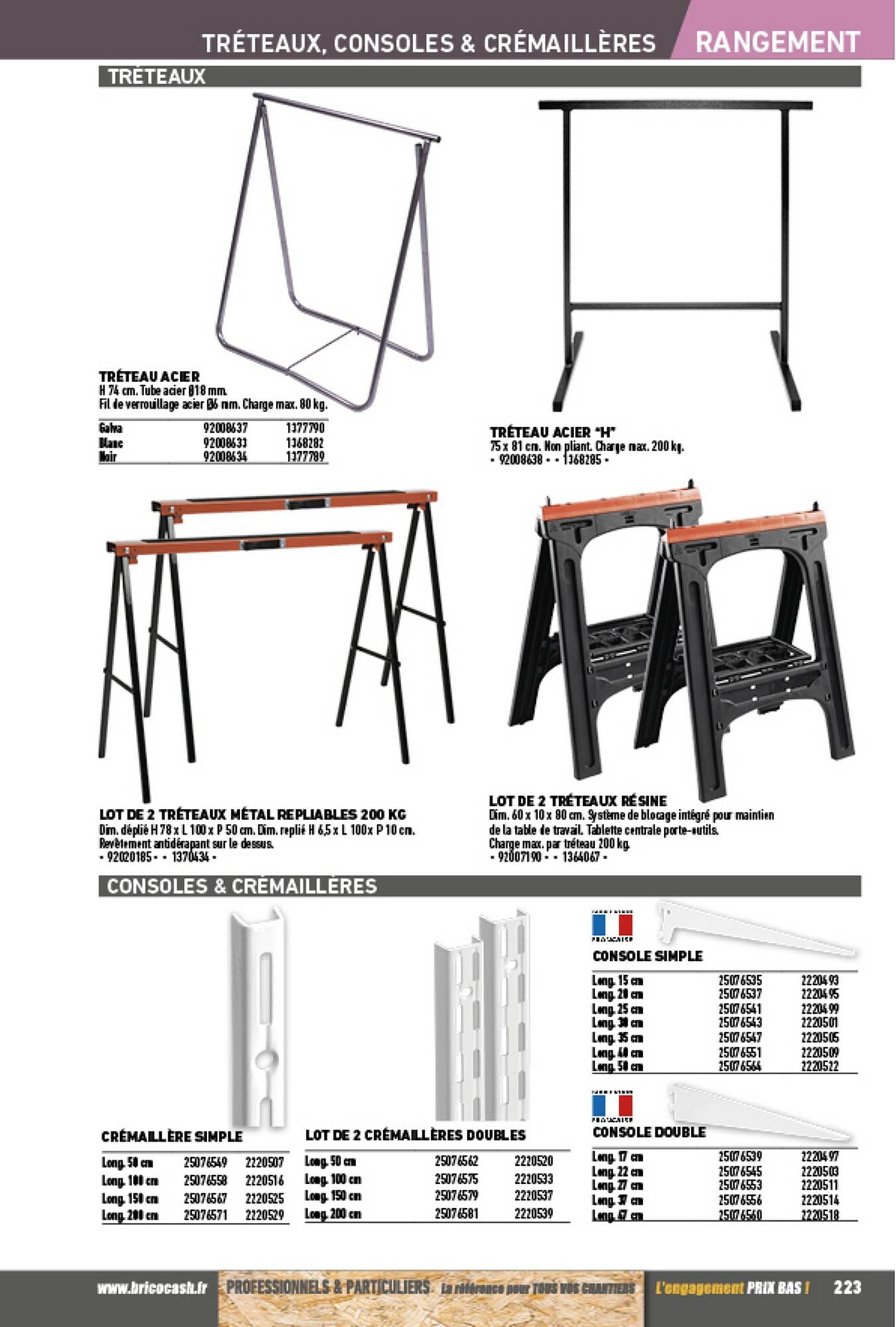 Catalogue Brico Cash