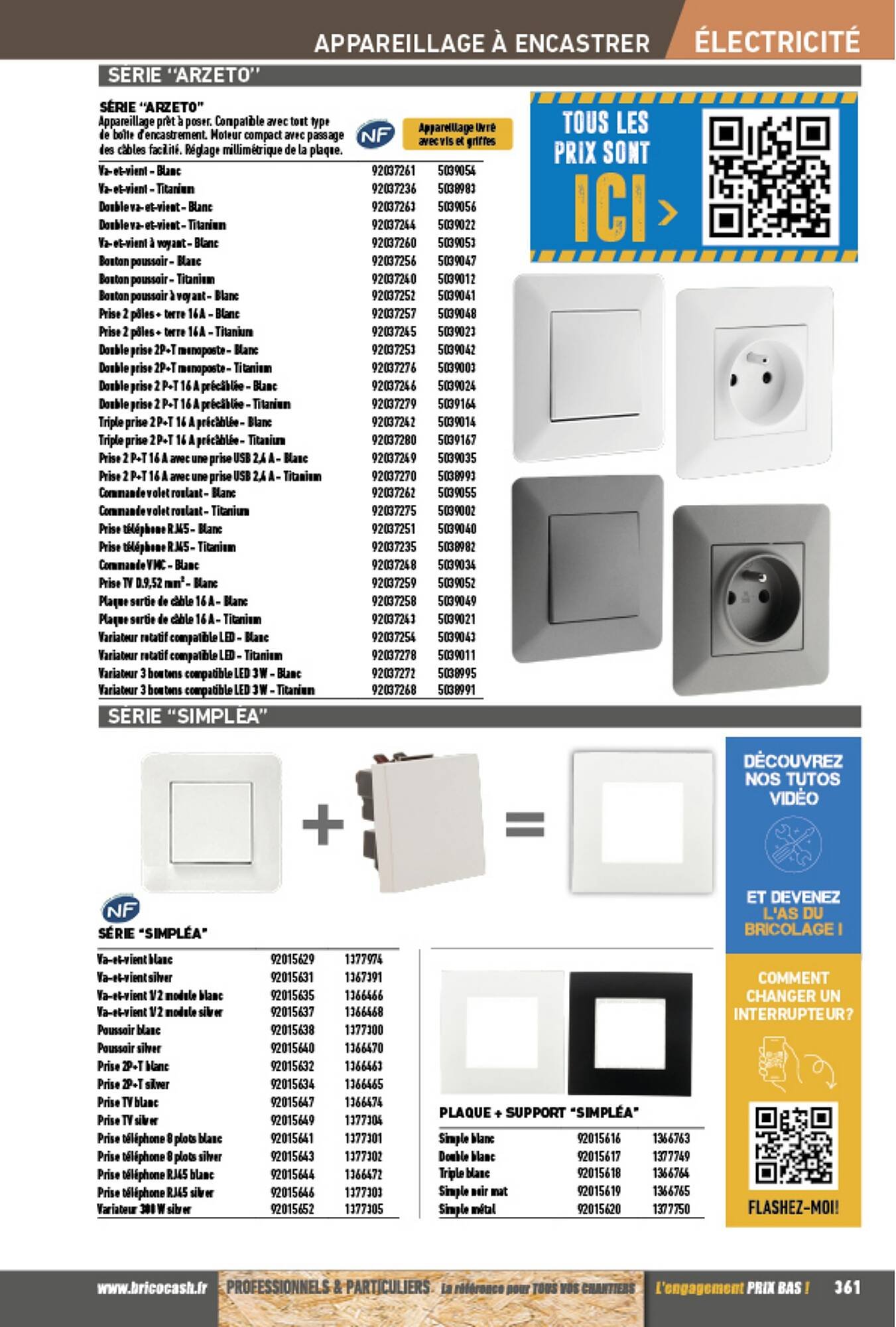 Catalogue Brico Cash