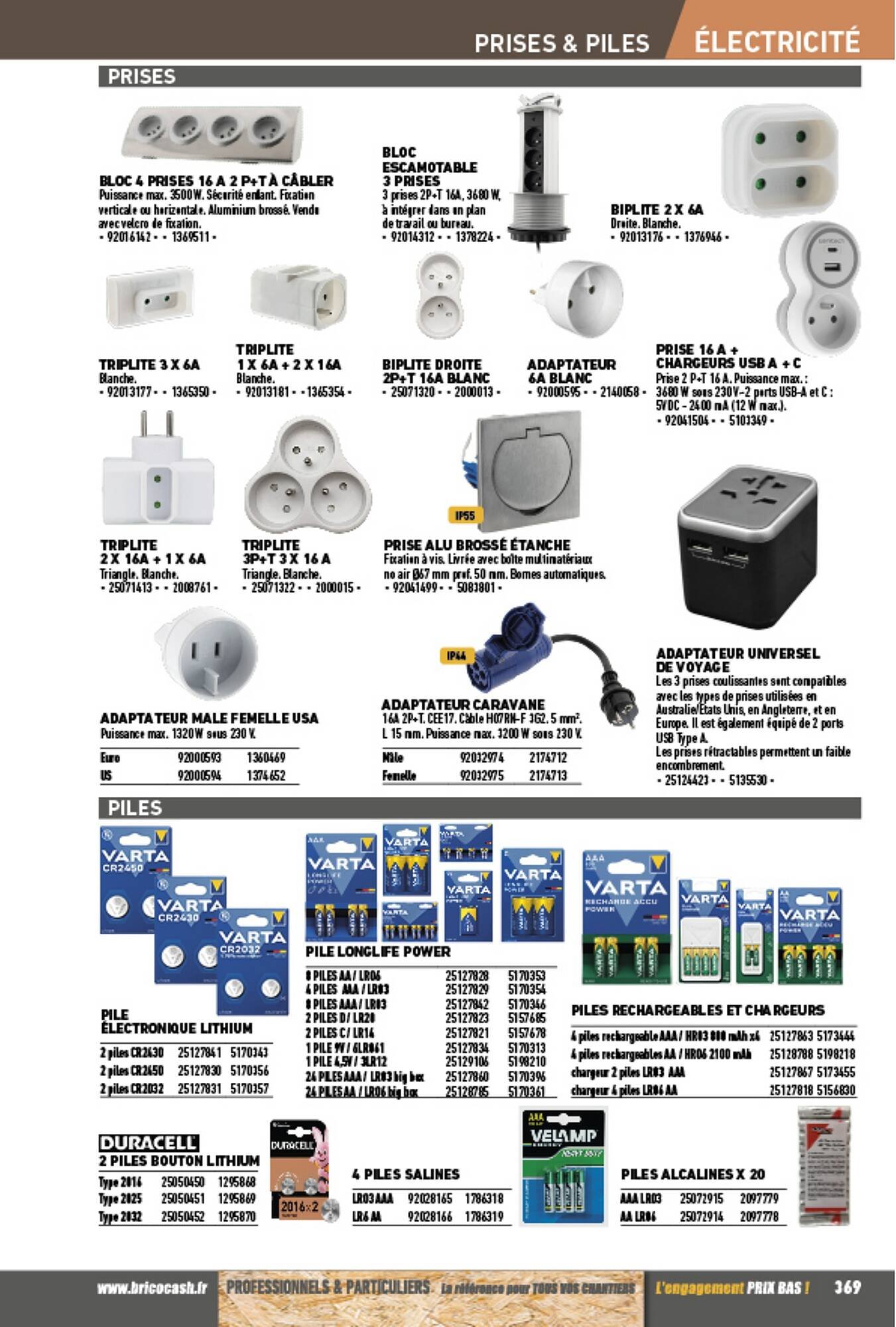 Catalogue Brico Cash