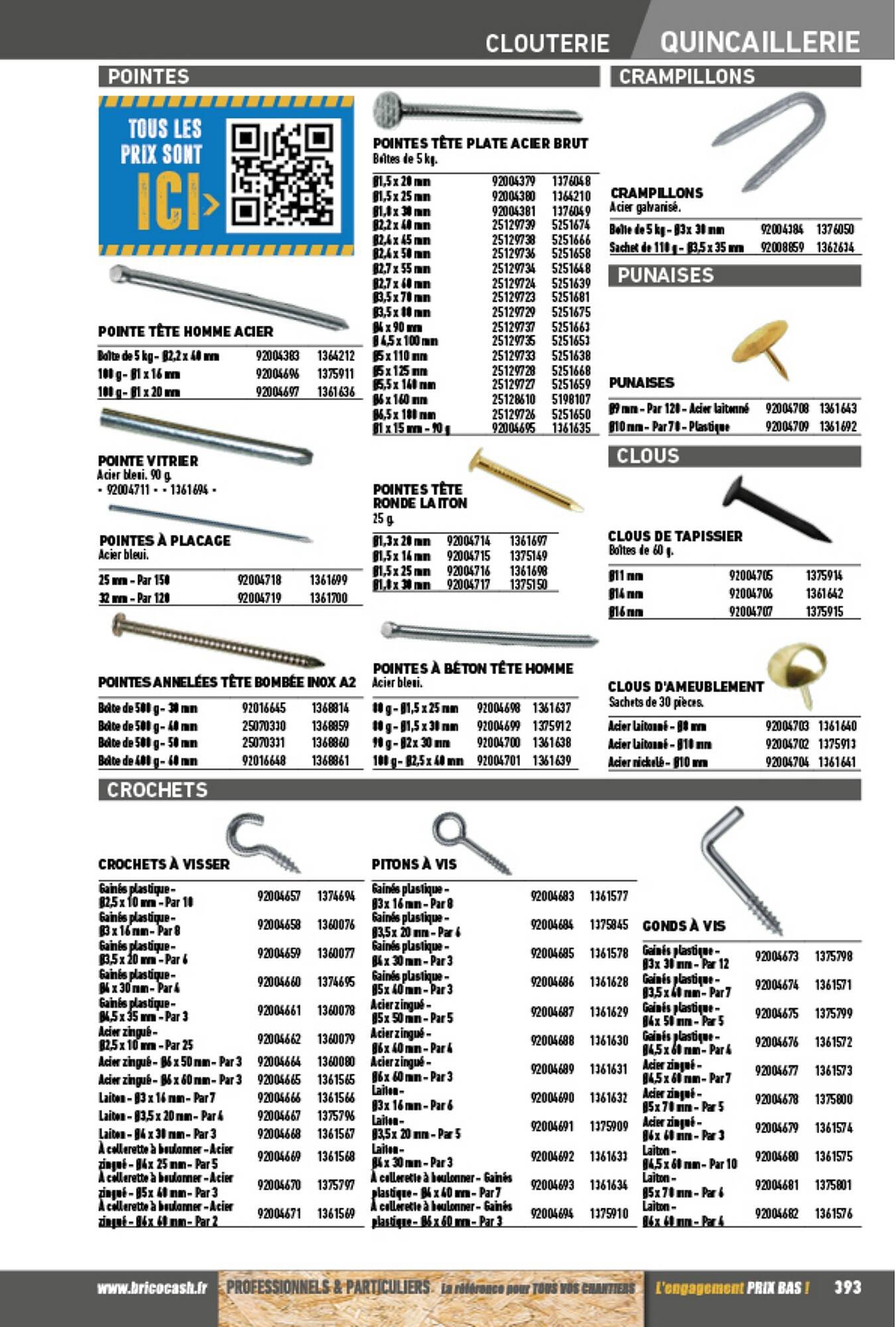 Catalogue Brico Cash