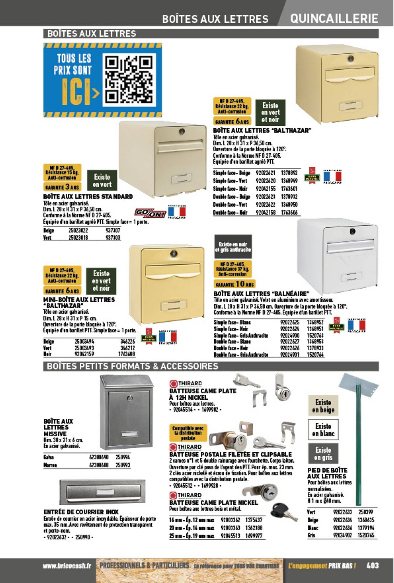 Catalogue Brico Cash