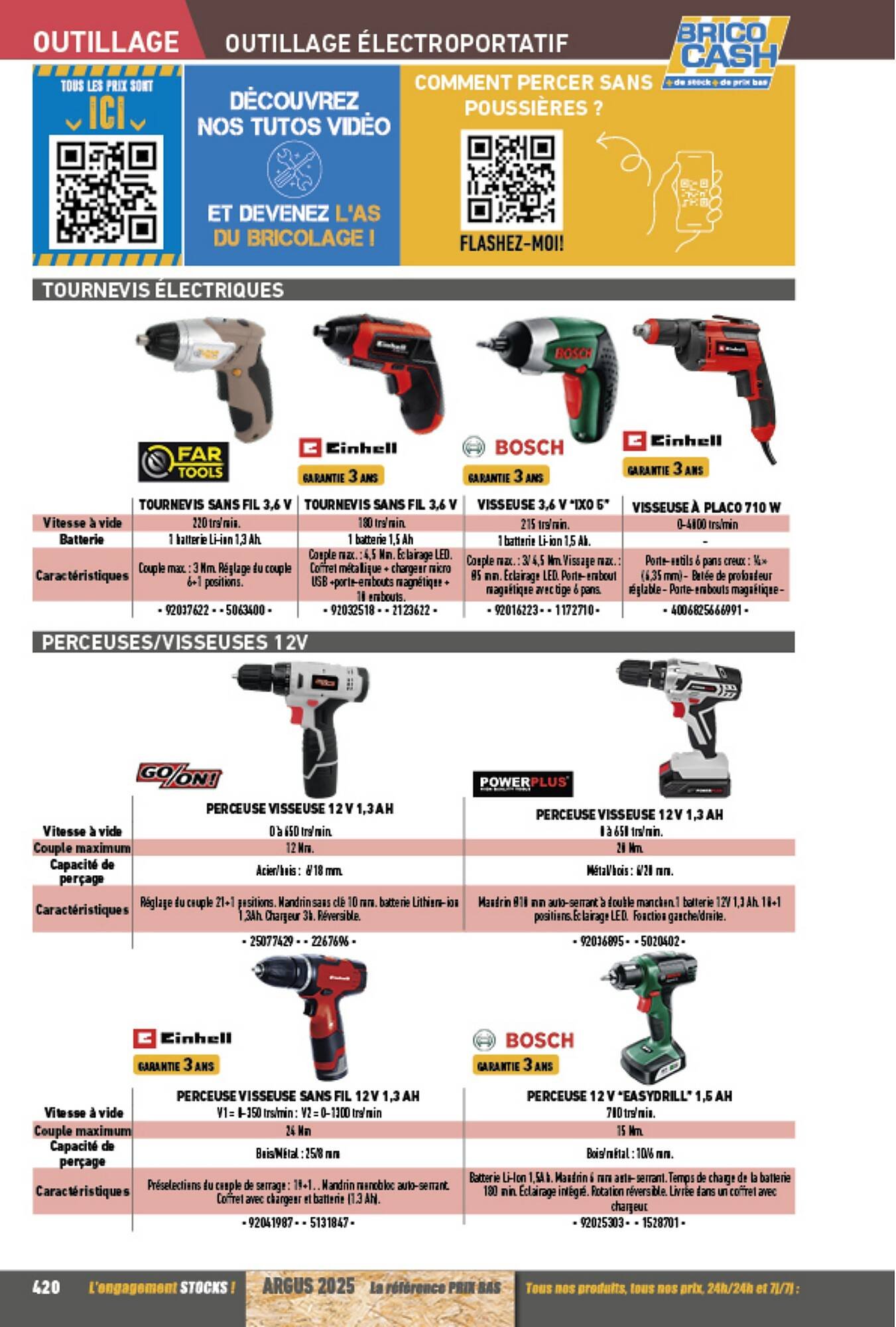 Catalogue Brico Cash