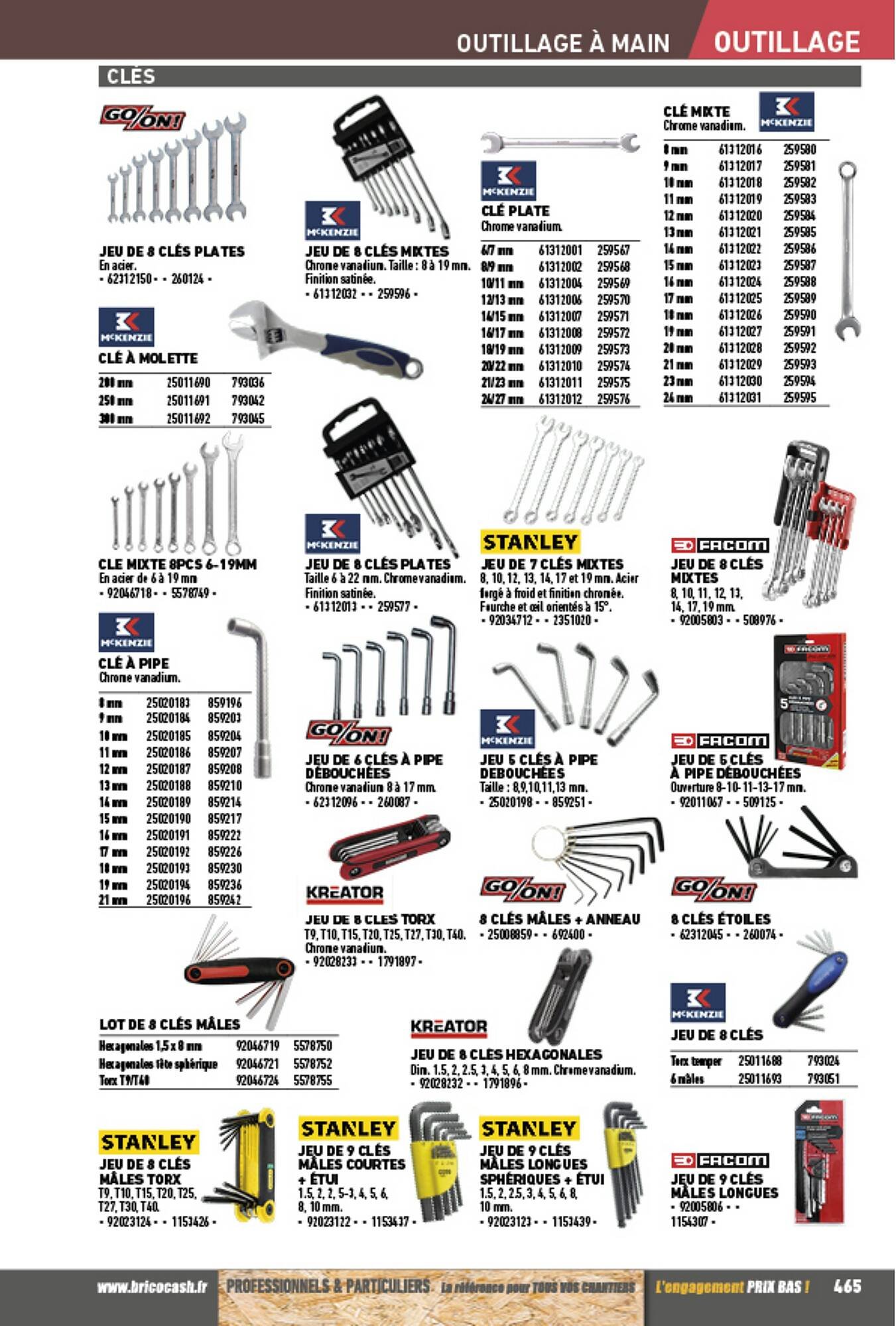 Catalogue Brico Cash