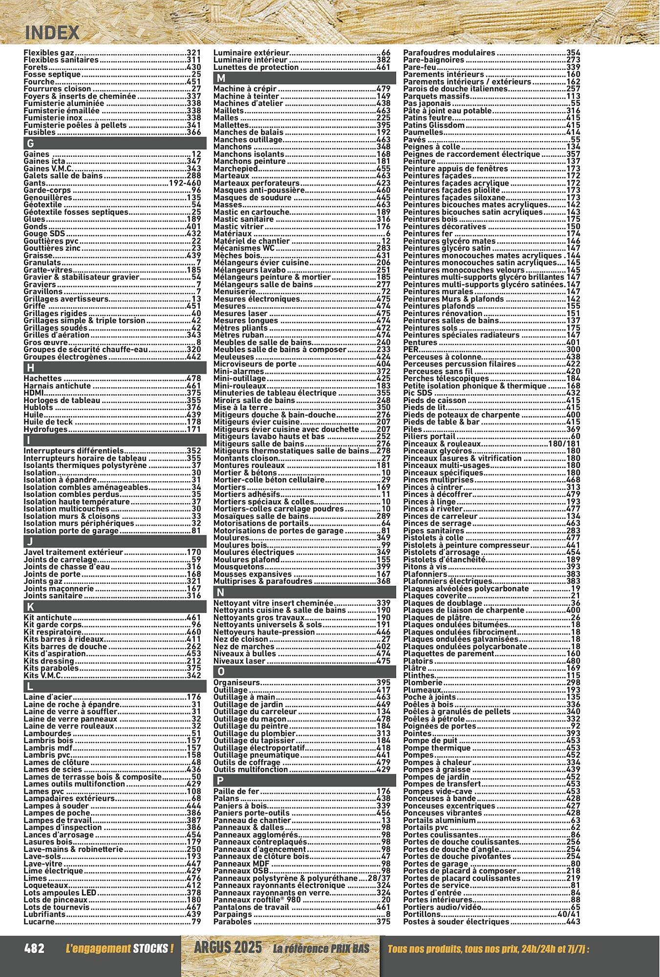 Catalogue Brico Cash