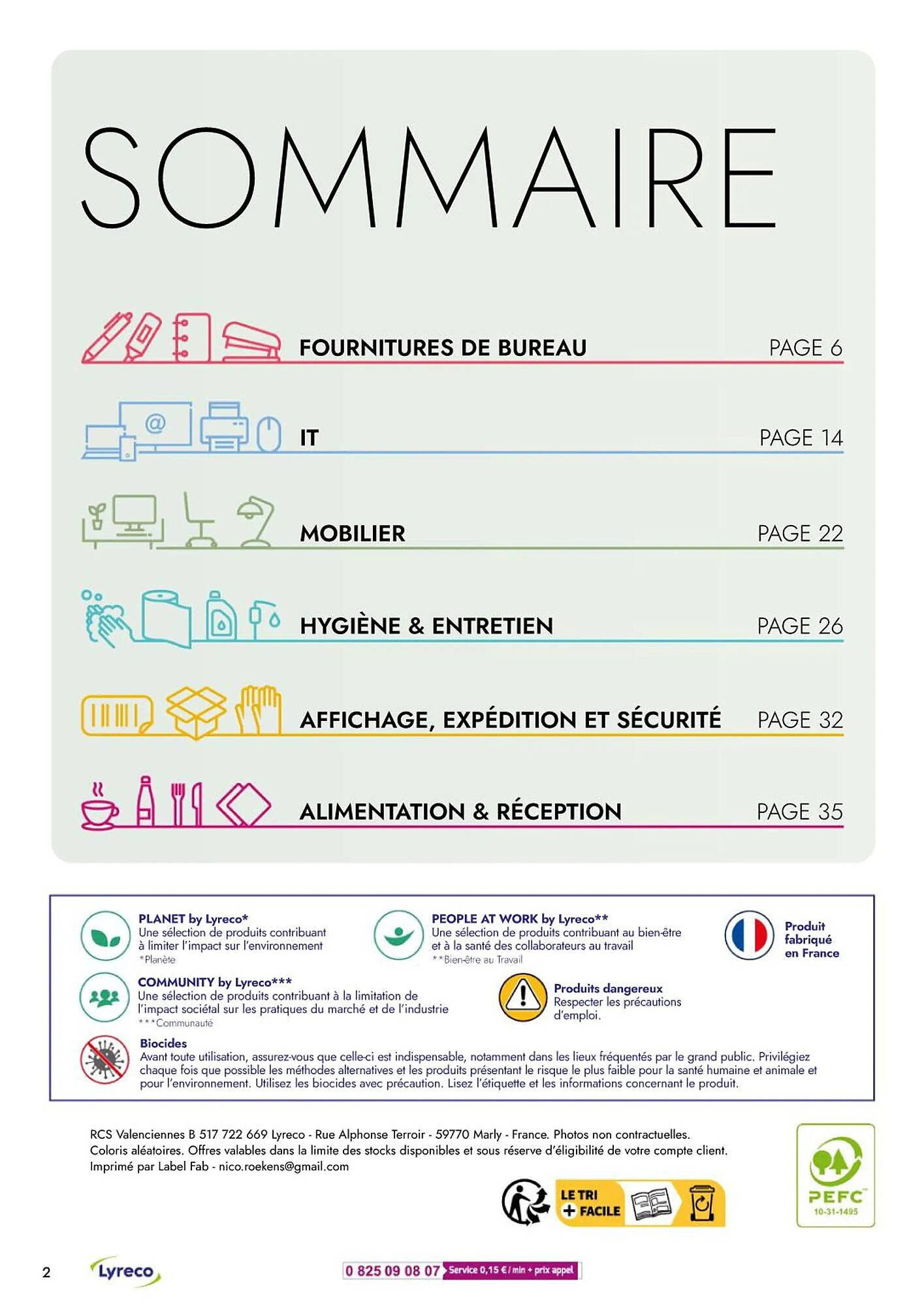 Catalogue Lyreco (2026-03-04 - 2026-05-31)