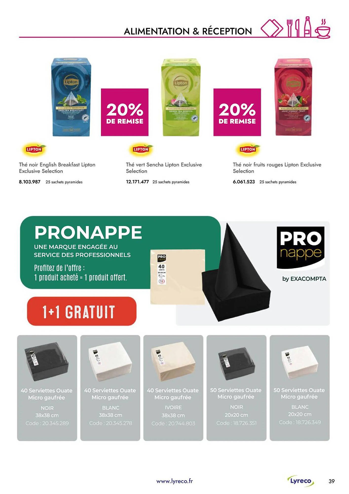 Catalogue Lyreco (2026-03-04 - 2026-05-31)