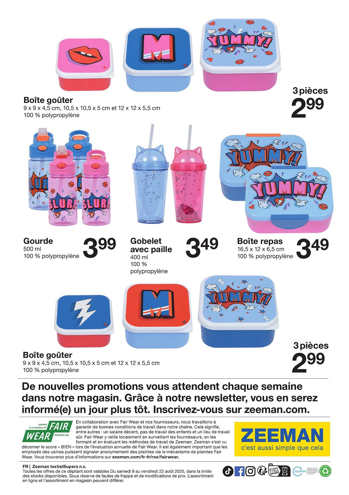 Catalogue Zeeman (2025-08-09 - 2025-08-22)