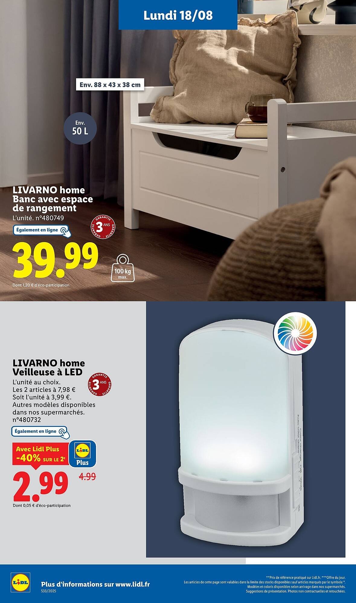 Catalogue Lidl (2025-08-18 - 2025-08-21)