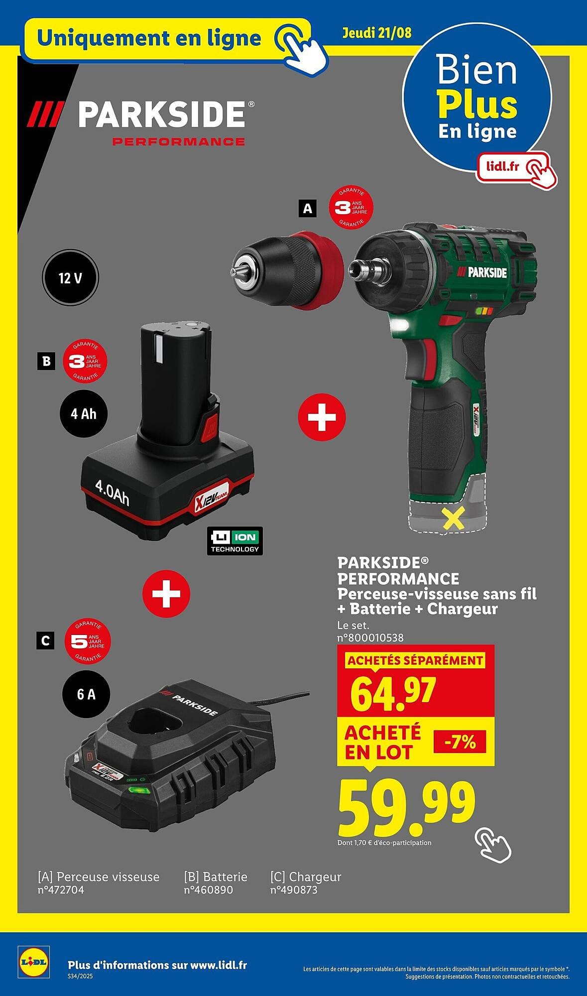 Catalogue Lidl (2025-08-18 - 2025-08-21)