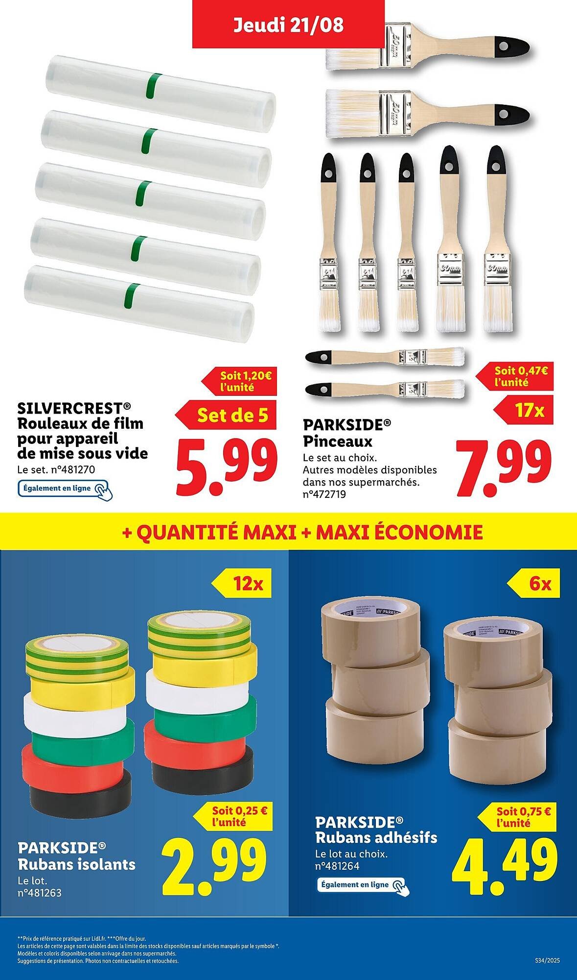 Catalogue Lidl (2025-08-18 - 2025-08-21)