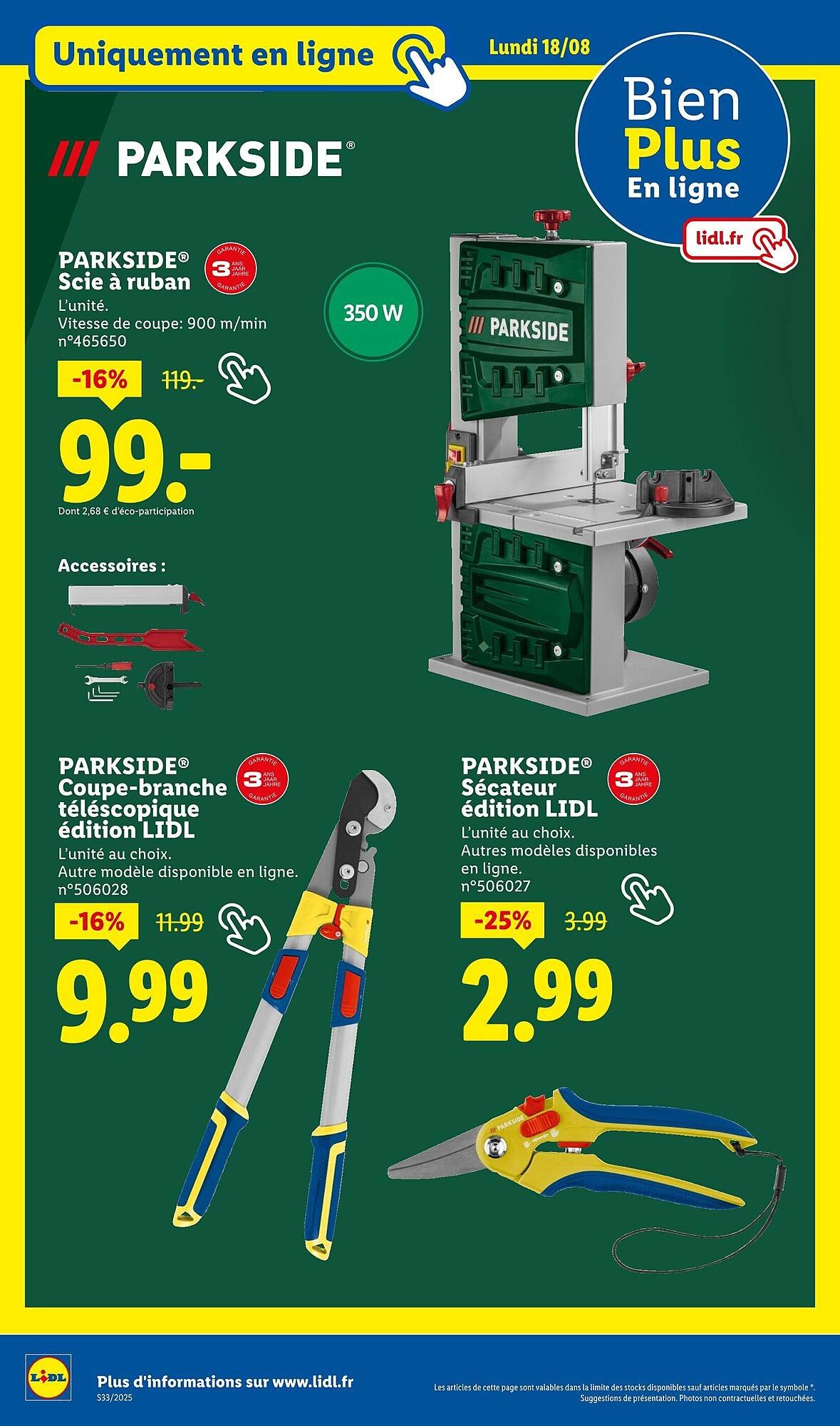 Catalogue Lidl (2025-08-18 - 2025-08-21)
