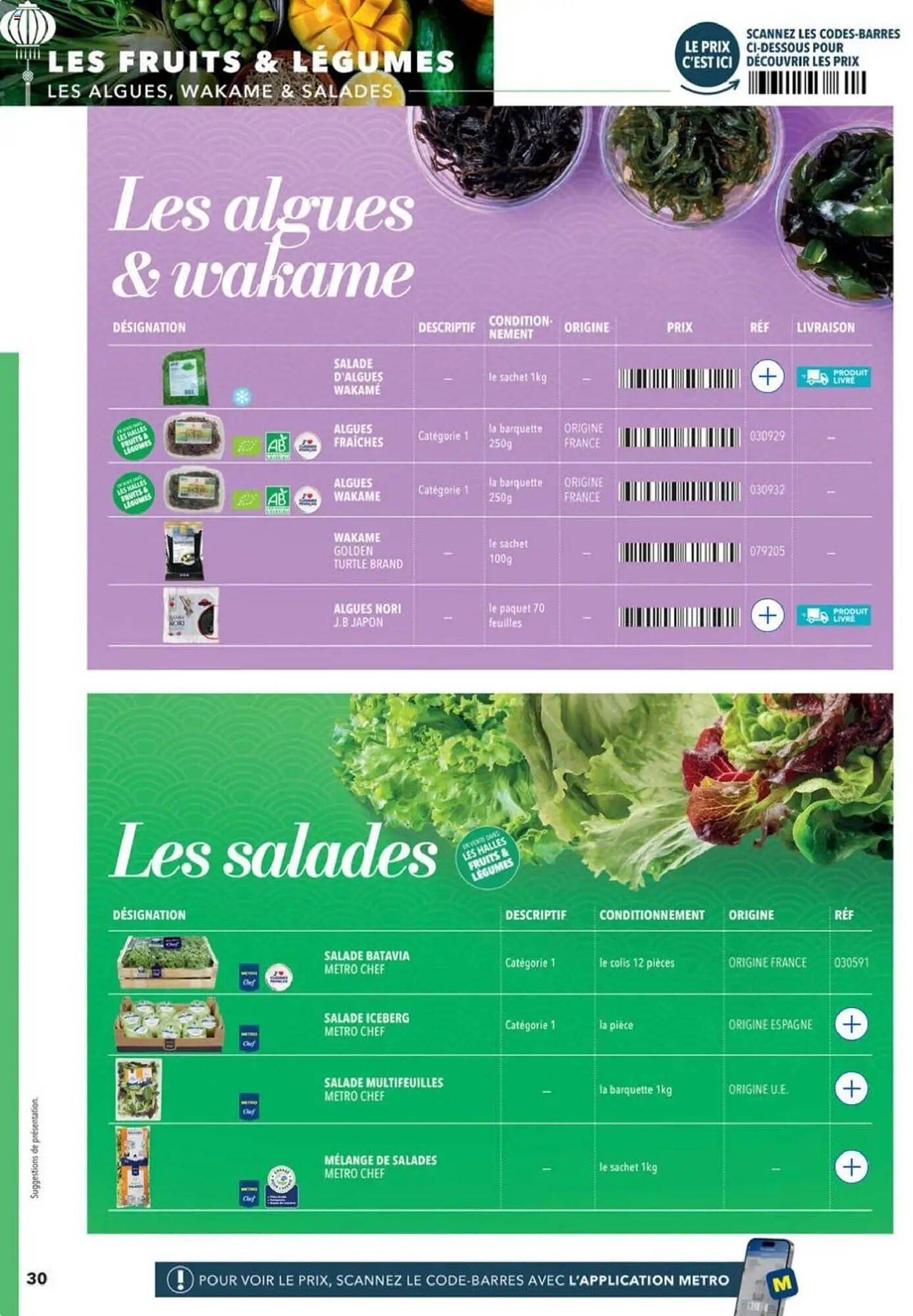 Catalogue METRO (2025-09-01 - 2025-09-30)