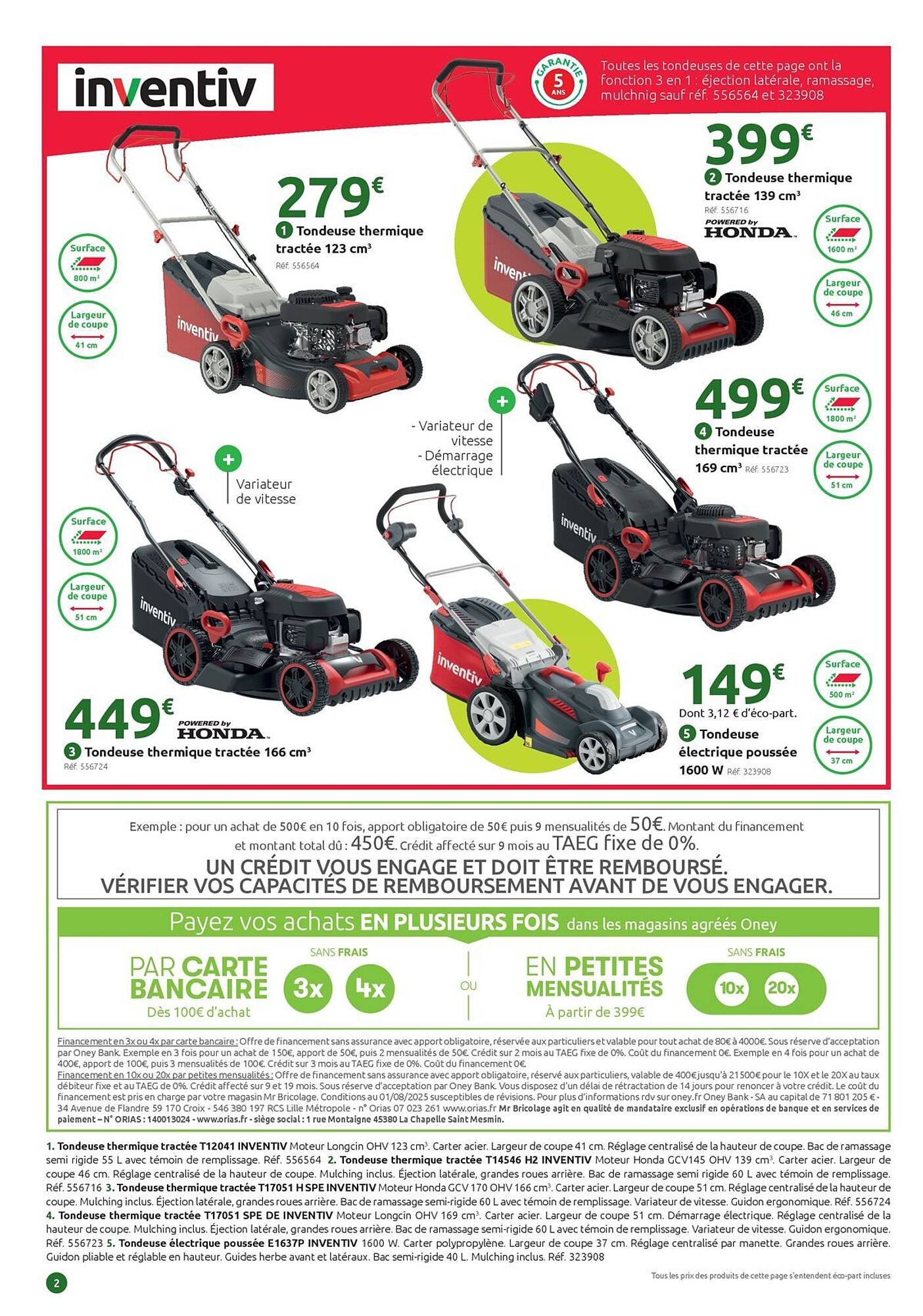 Catalogue Mr Bricolage